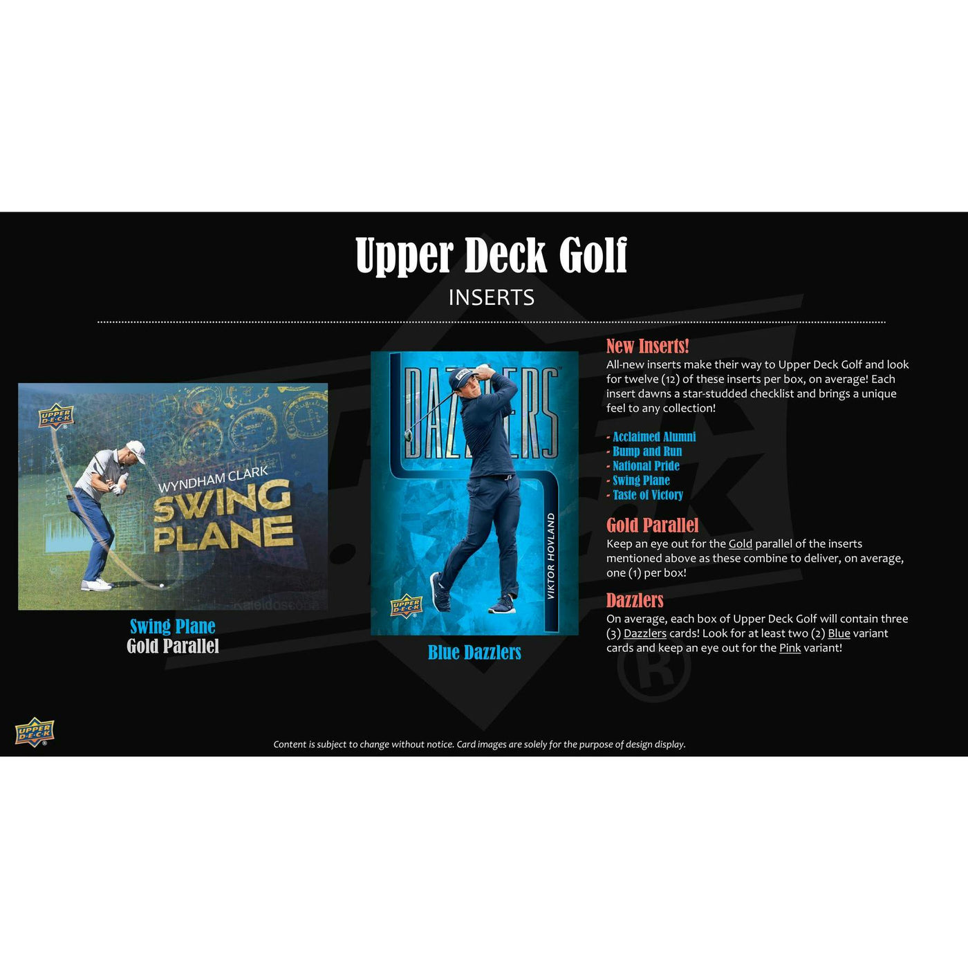 2026 Upper Deck Golf Hobby 12-Box Case