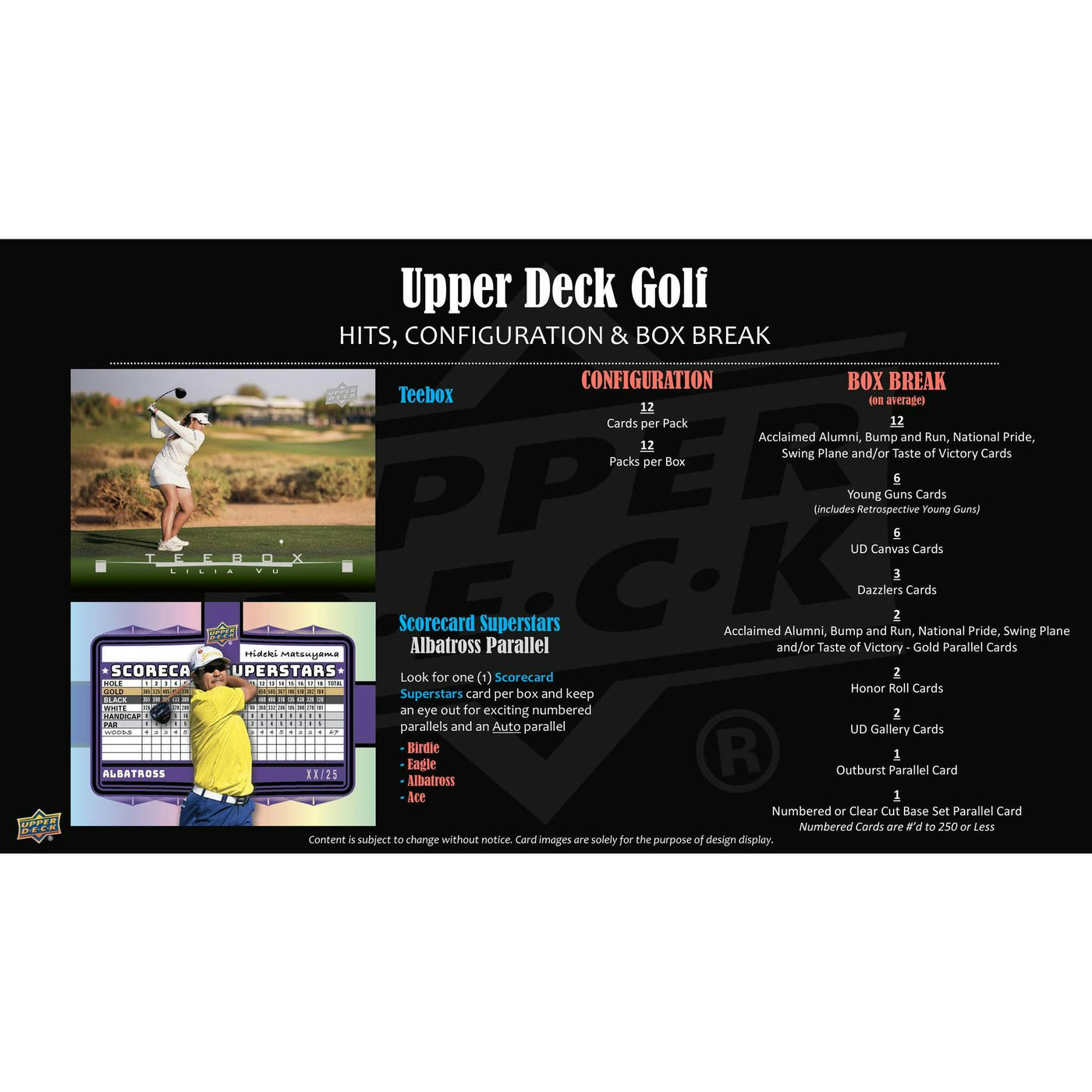 2026 Upper Deck Golf Hobby Pack