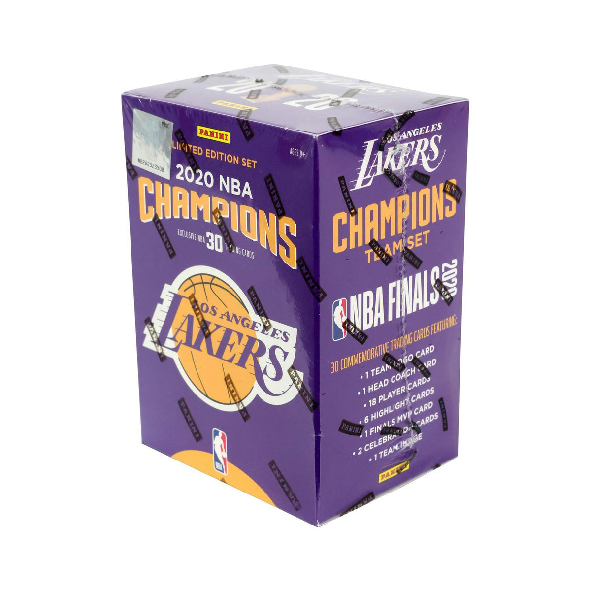 2020 Panini NBA Champions Los Angeles Lakers Basketball Box Set