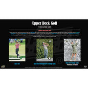 2026 Upper Deck Golf Tin (Box)