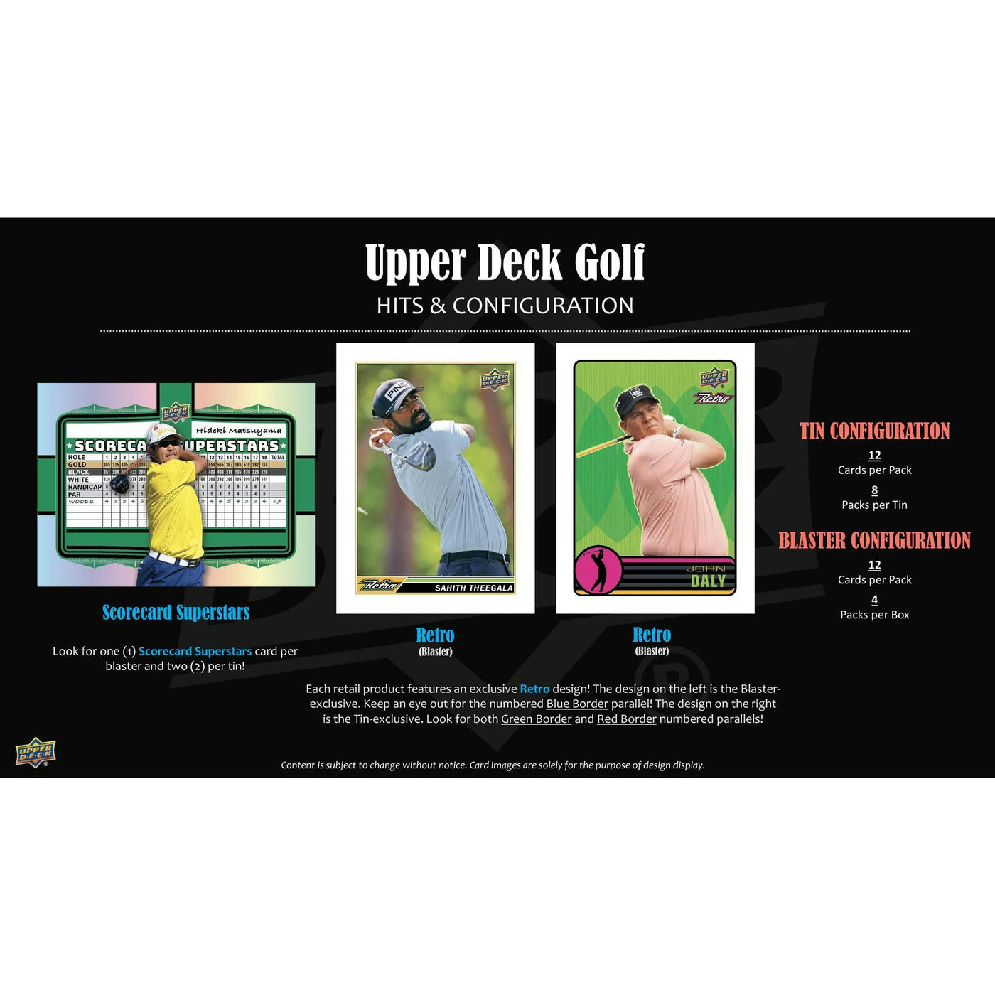 2026 Upper Deck Golf Blaster 20-Box Case