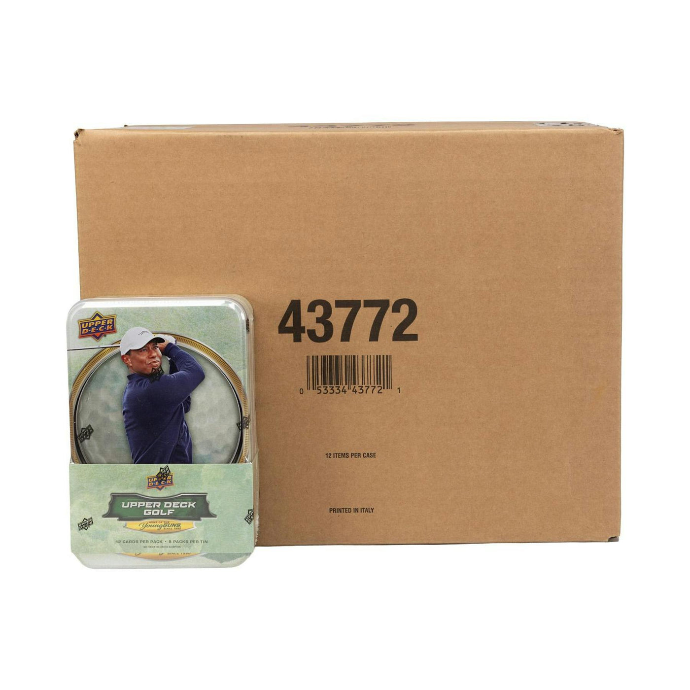 2026 Upper Deck Golf Tin (Box) Case (12 Ct.)