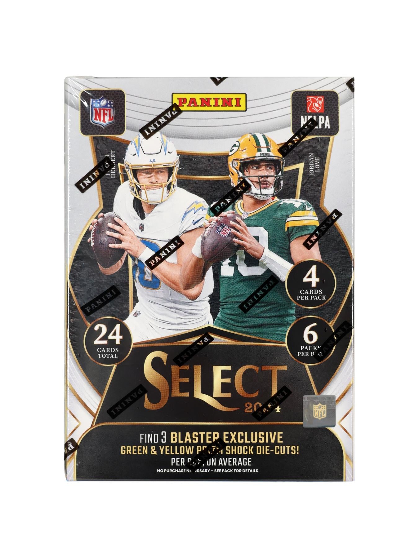 2024 Panini Select Football Blaster Box (Green & Yellow Prizms!)