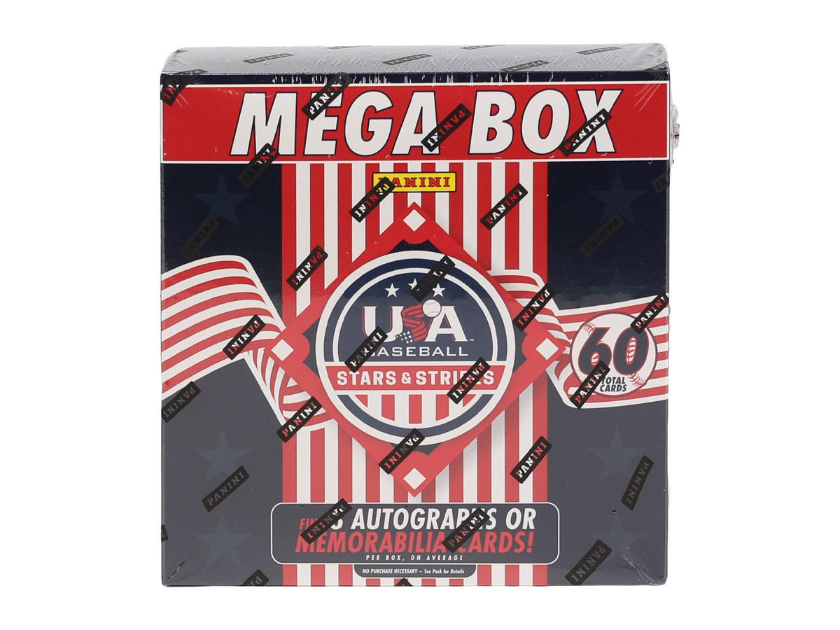 2025 Panini USA Stars & Stripes Baseball Mega Box