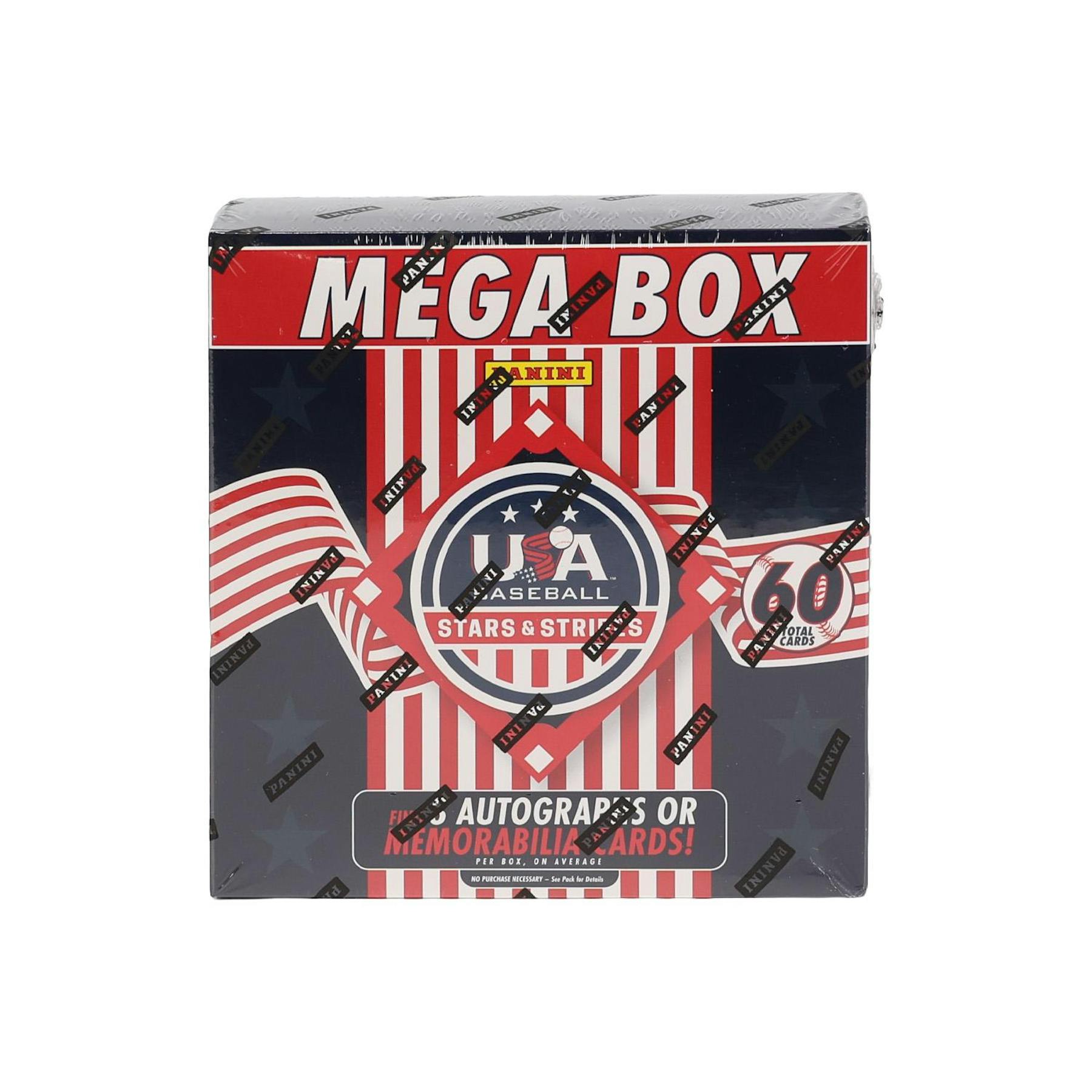 2025 Panini USA Stars & Stripes Baseball Mega Box