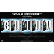2025/26 Upper Deck SP Game Used Hockey Hobby 20-Box Case