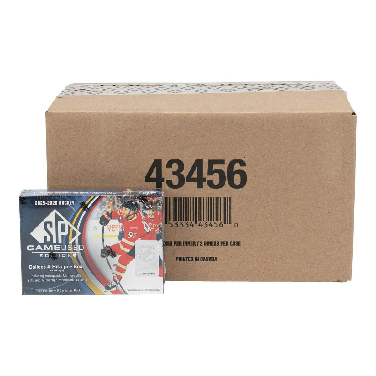 2025/26 Upper Deck SP Game Used Hockey Hobby 20-Box Case