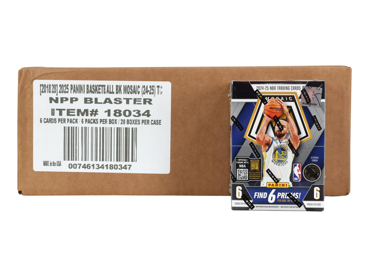 2024/25 Panini Mosaic Basketball Blaster 20-Box Case