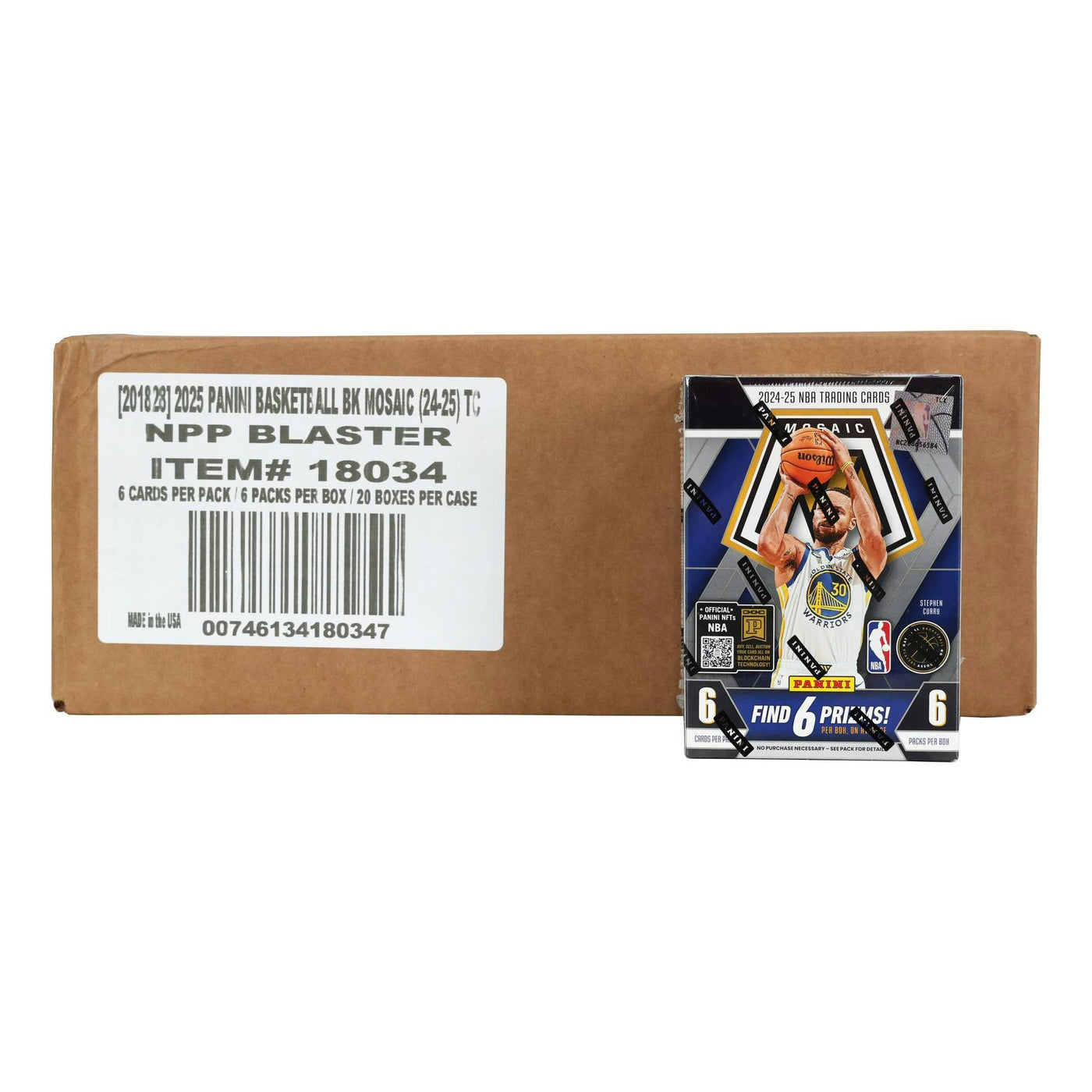2024/25 Panini Mosaic Basketball Blaster 20-Box Case