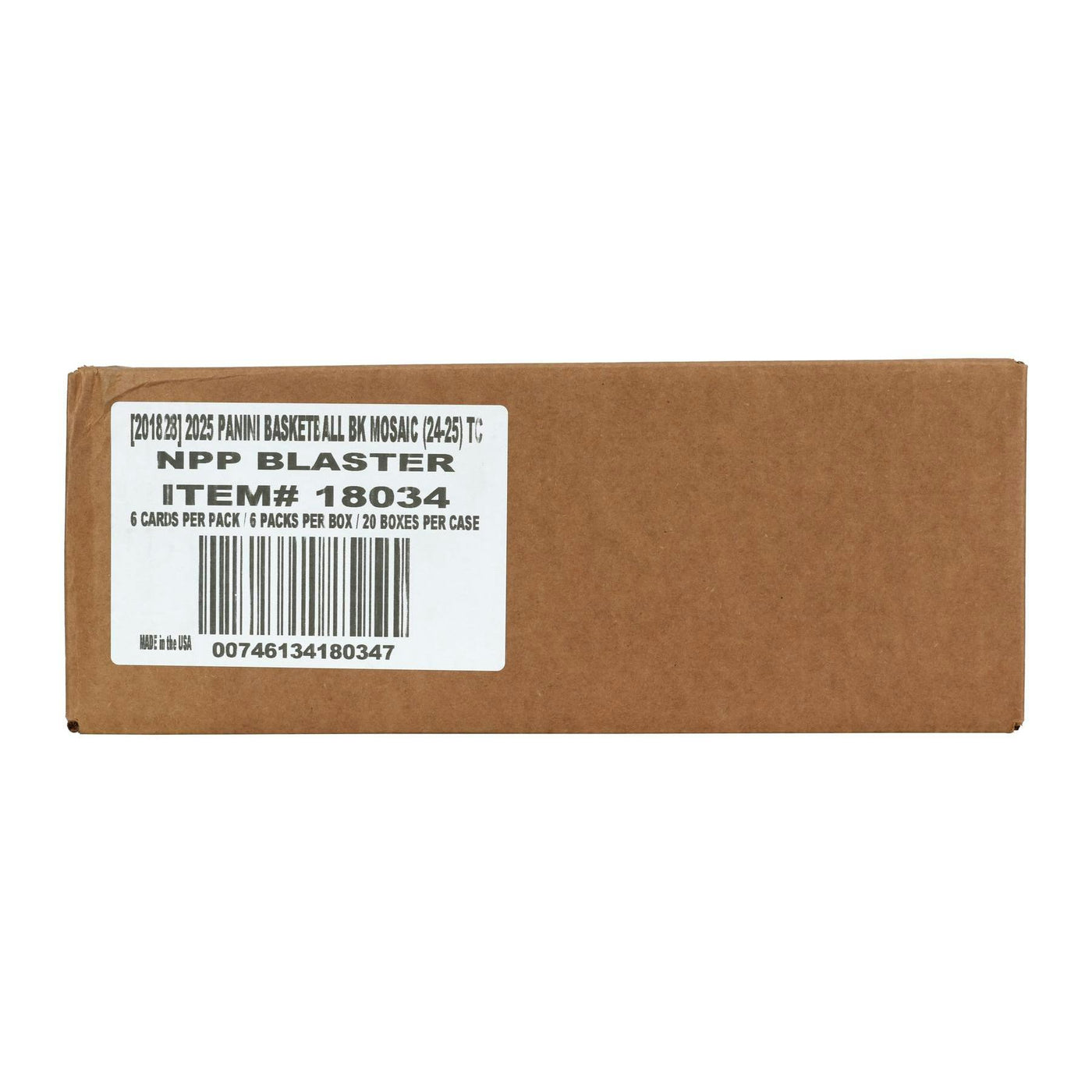 2024/25 Panini Mosaic Basketball Blaster 20-Box Case