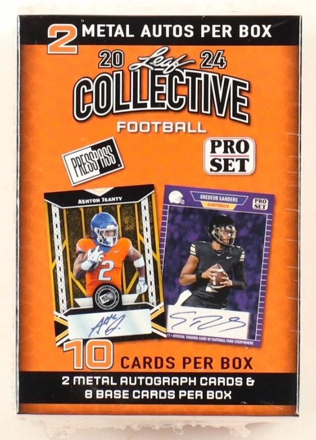 2024 Leaf Collective Football Blaster Box