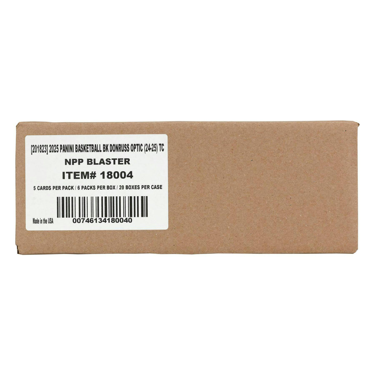 2024/25 Panini Donruss Optic Basketball Blaster 20-Box Case