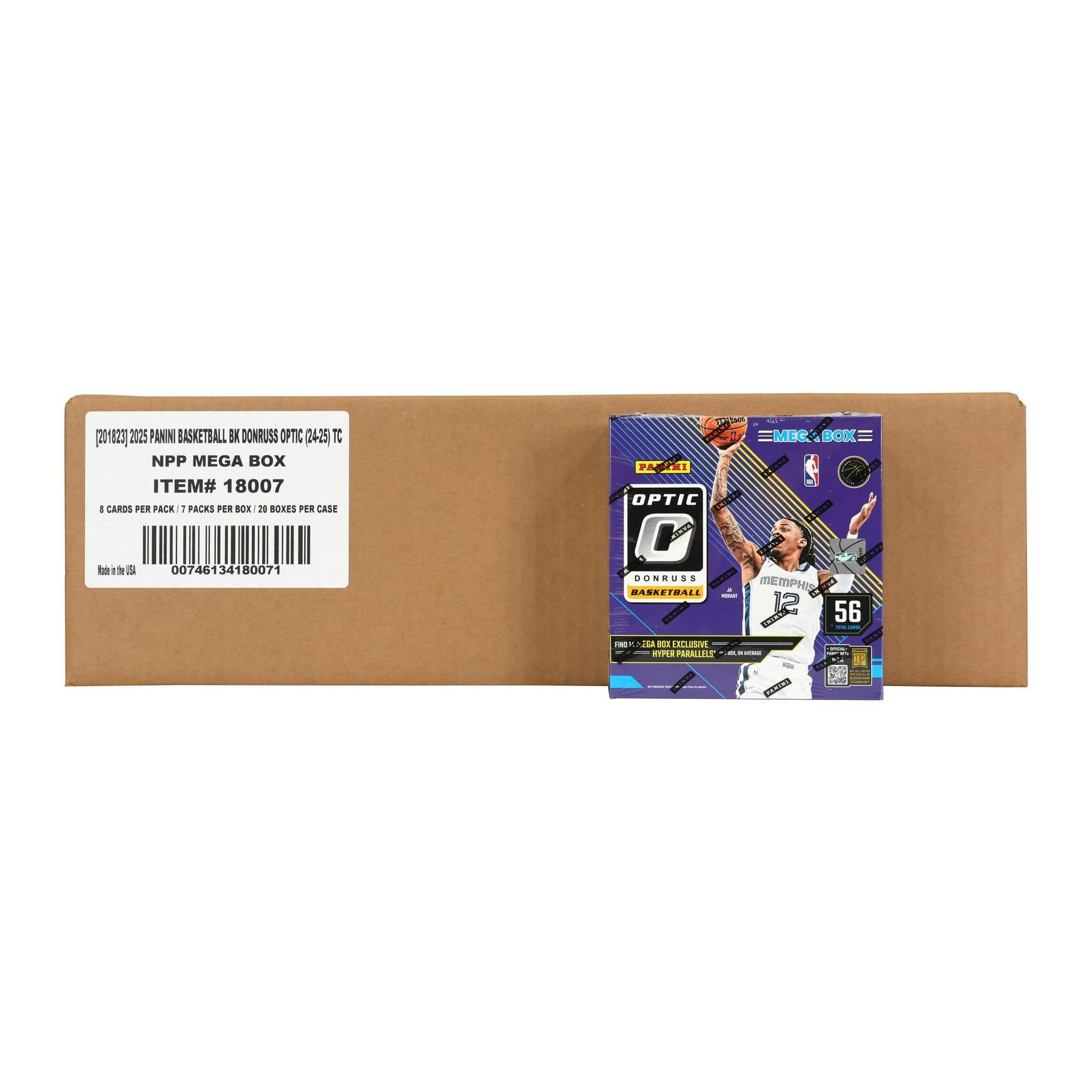 2024/25 Panini Donruss Optic Basketball Mega 20-Box Case