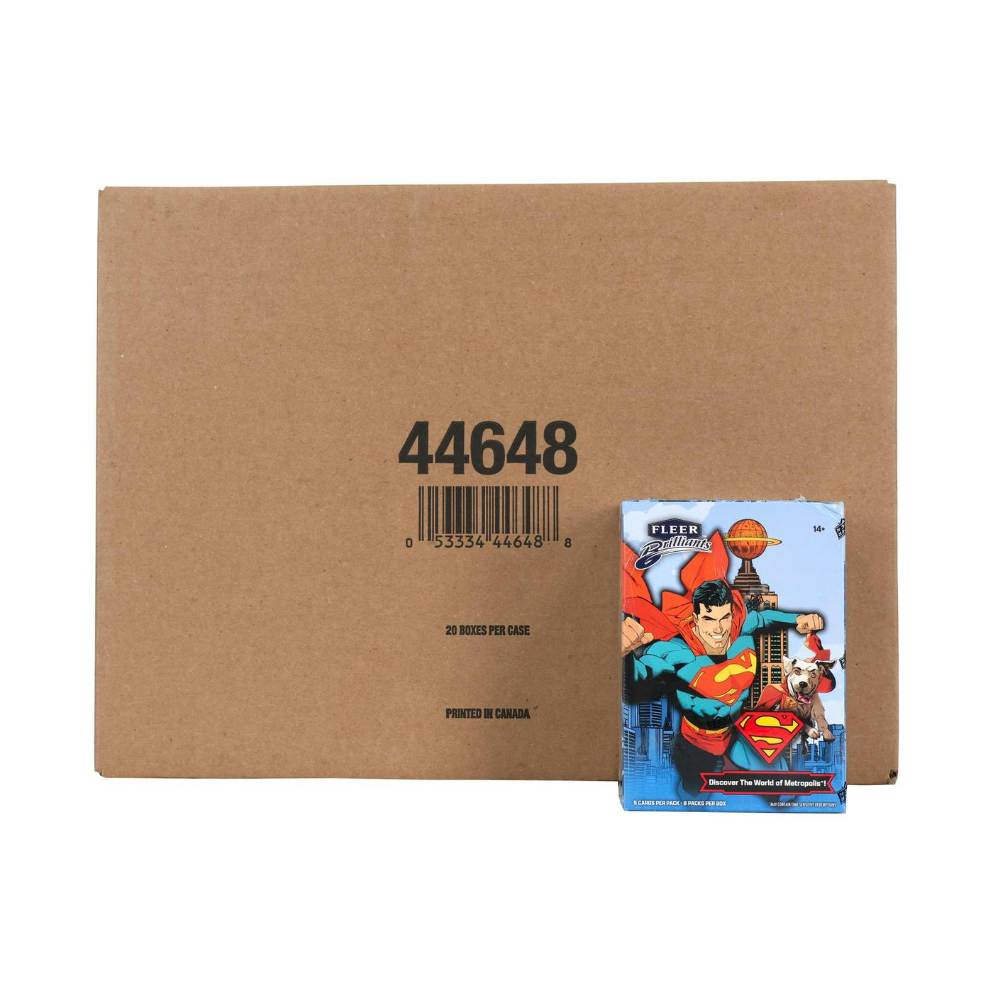 2025 Upper Deck Fleer Brilliants Superman Blaster 20-Box Case