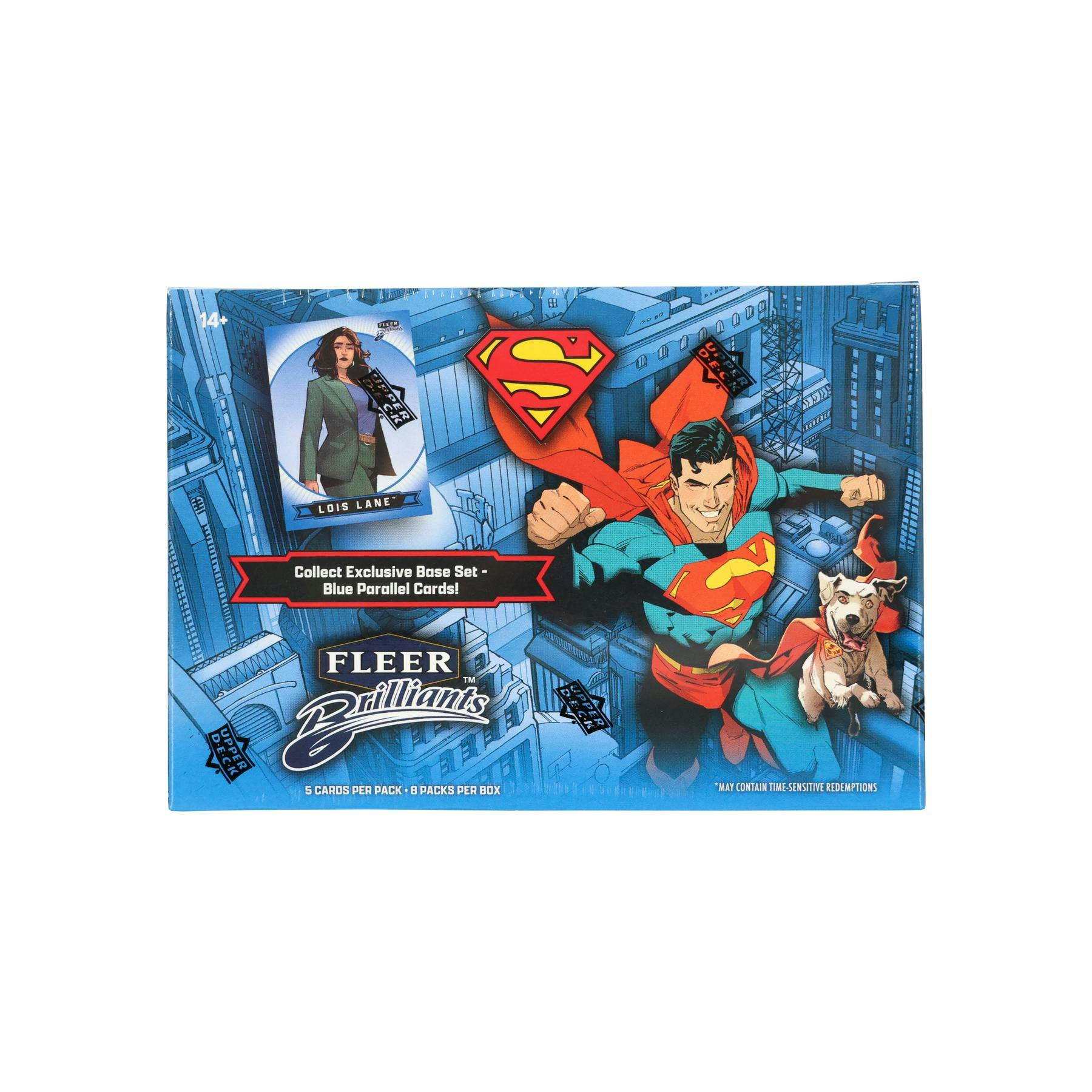 2025 Upper Deck Fleer Brilliants Superman Blaster 20-Box Case