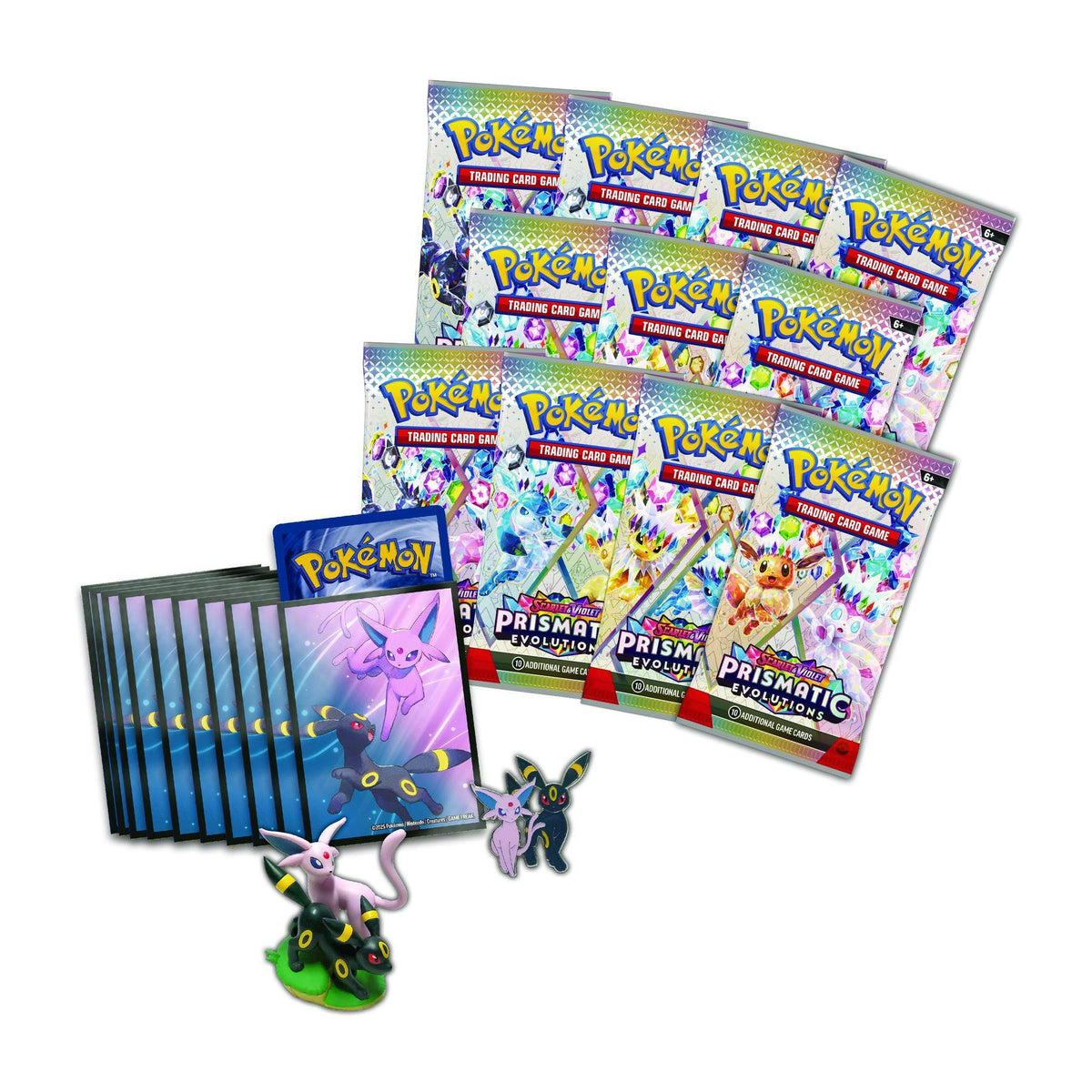 Pokemon Scarlet & Violet: Prismatic Evolutions Premium Figure Collection Box