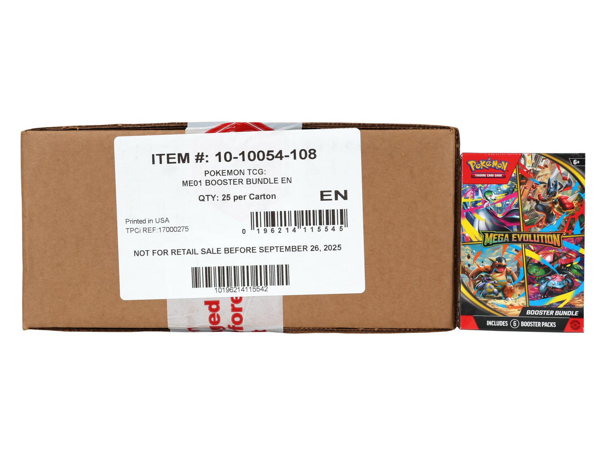 Pokemon Mega Evolution Booster 25-Bundle Case