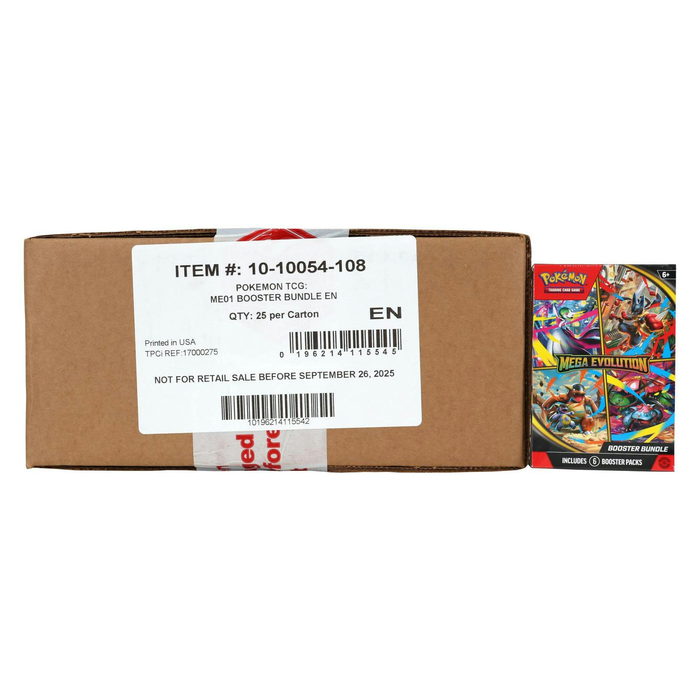 Pokemon Mega Evolution Booster 25-Bundle Case