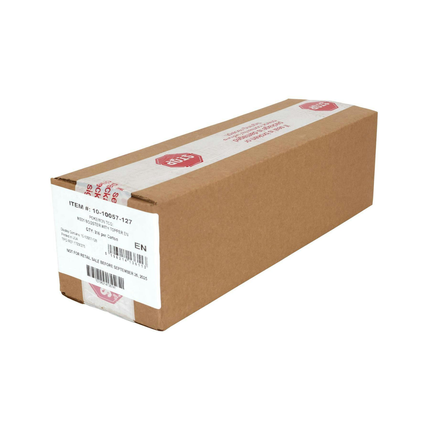 Pokemon Mega Evolution Enhanced Booster 6-Box Case