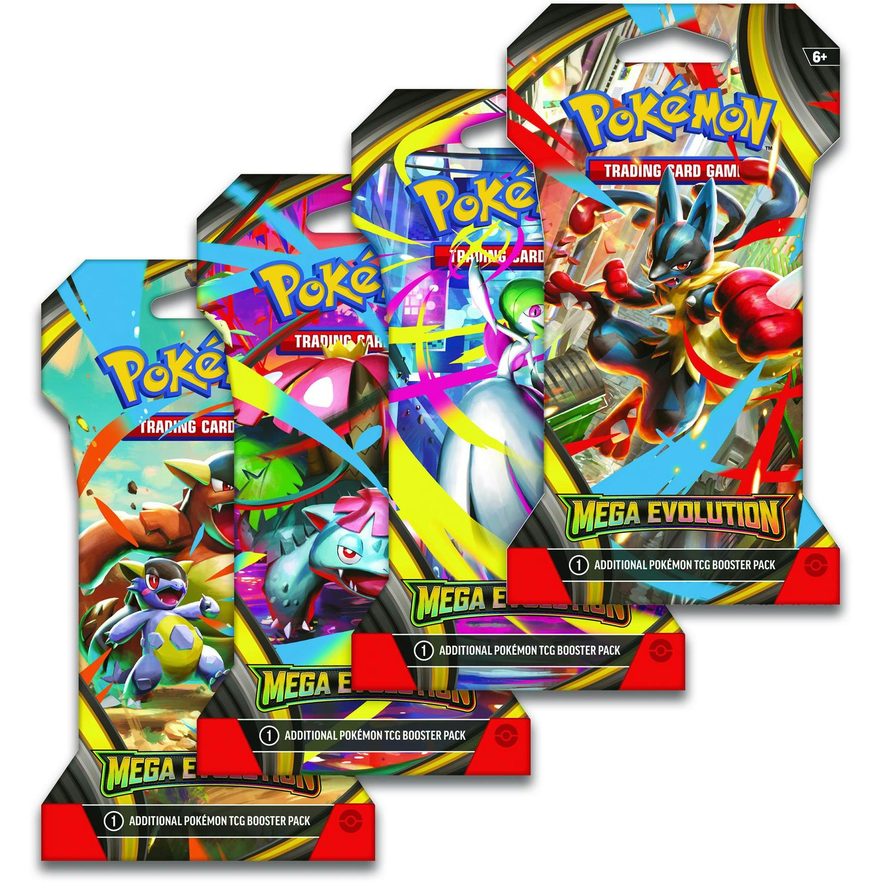 Pokemon Mega Evolution Sleeved Booster Pack