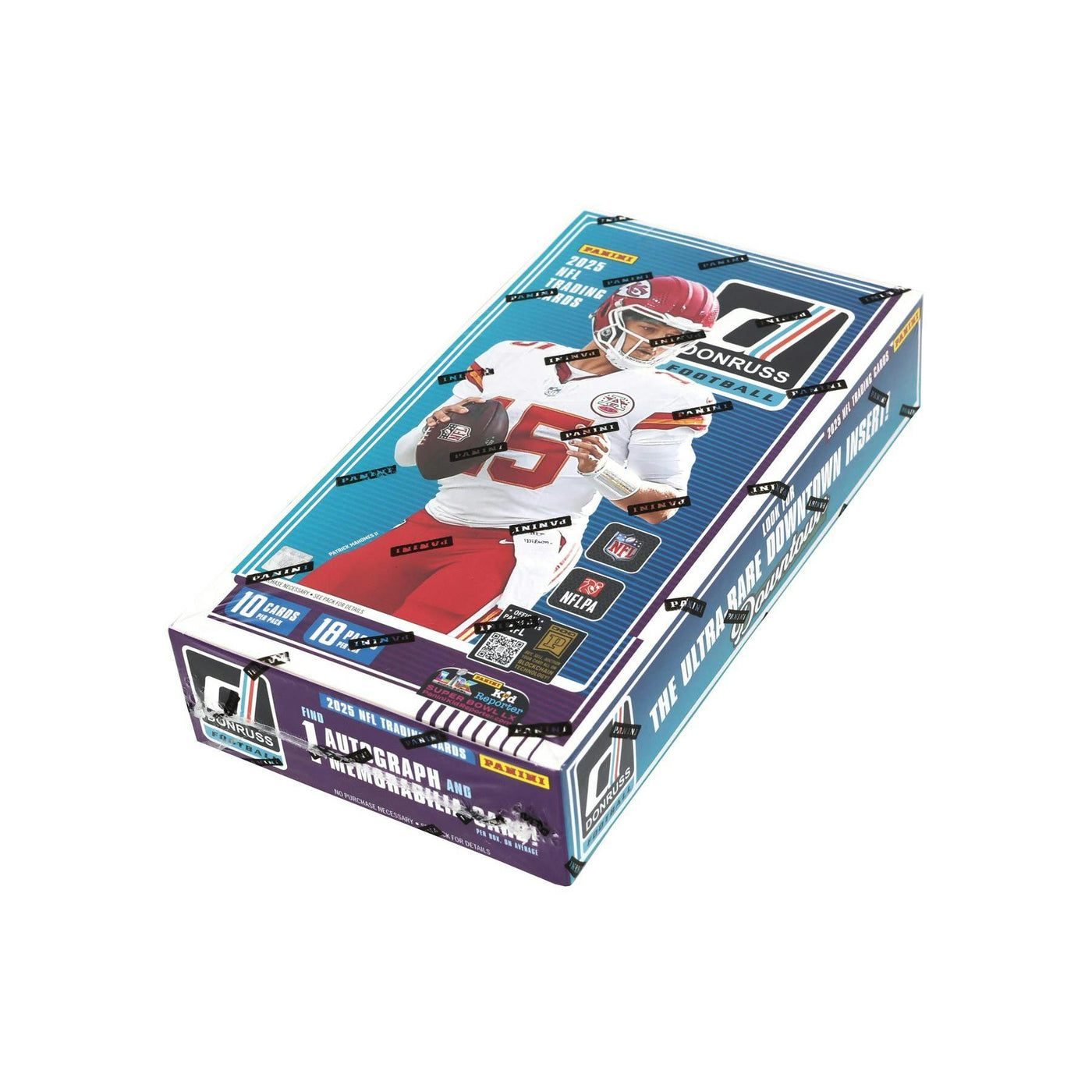 2025 Panini Donruss Football Hobby 18-Box Case
