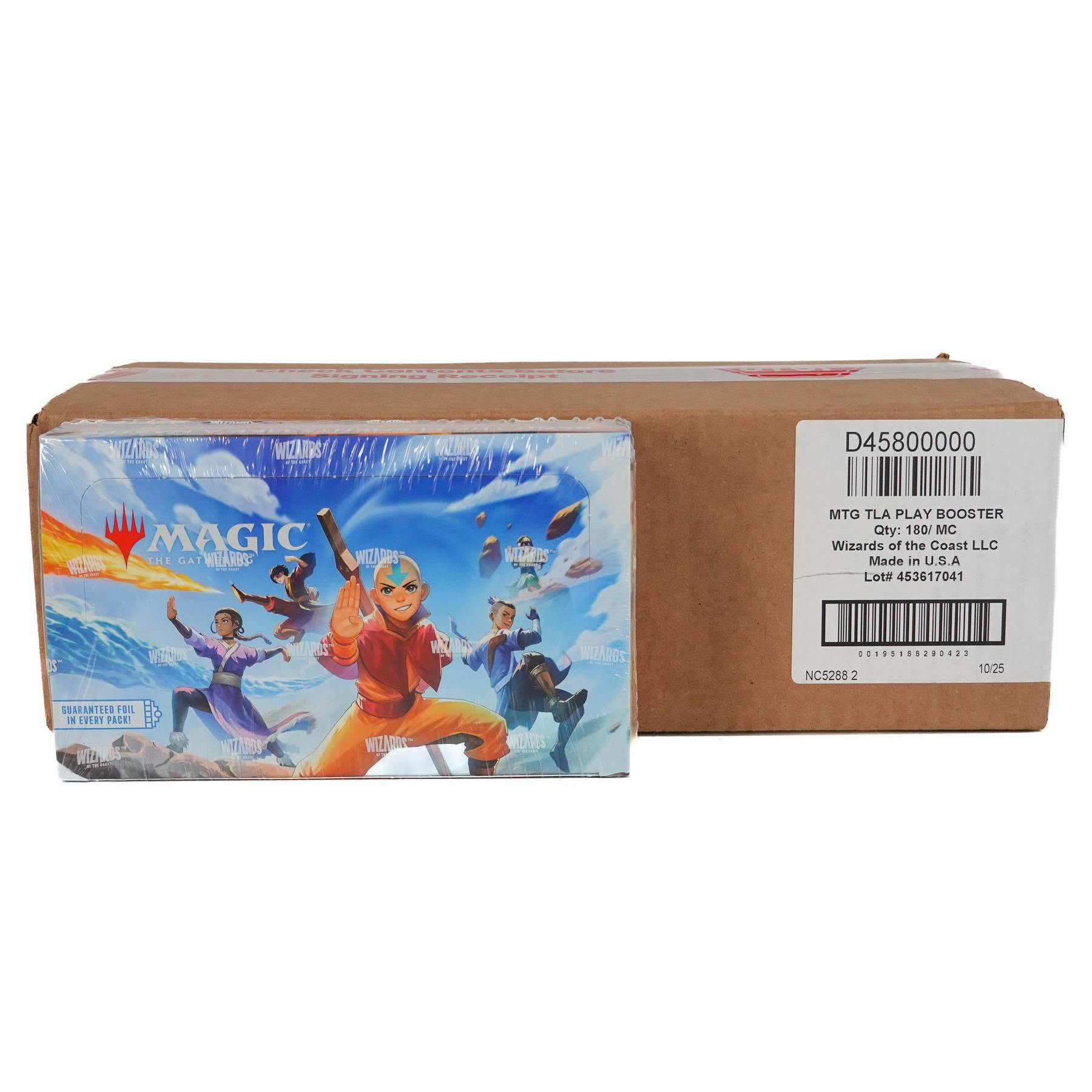 Magic the Gathering Avatar the Last Airbender Play Booster 6-Box Case