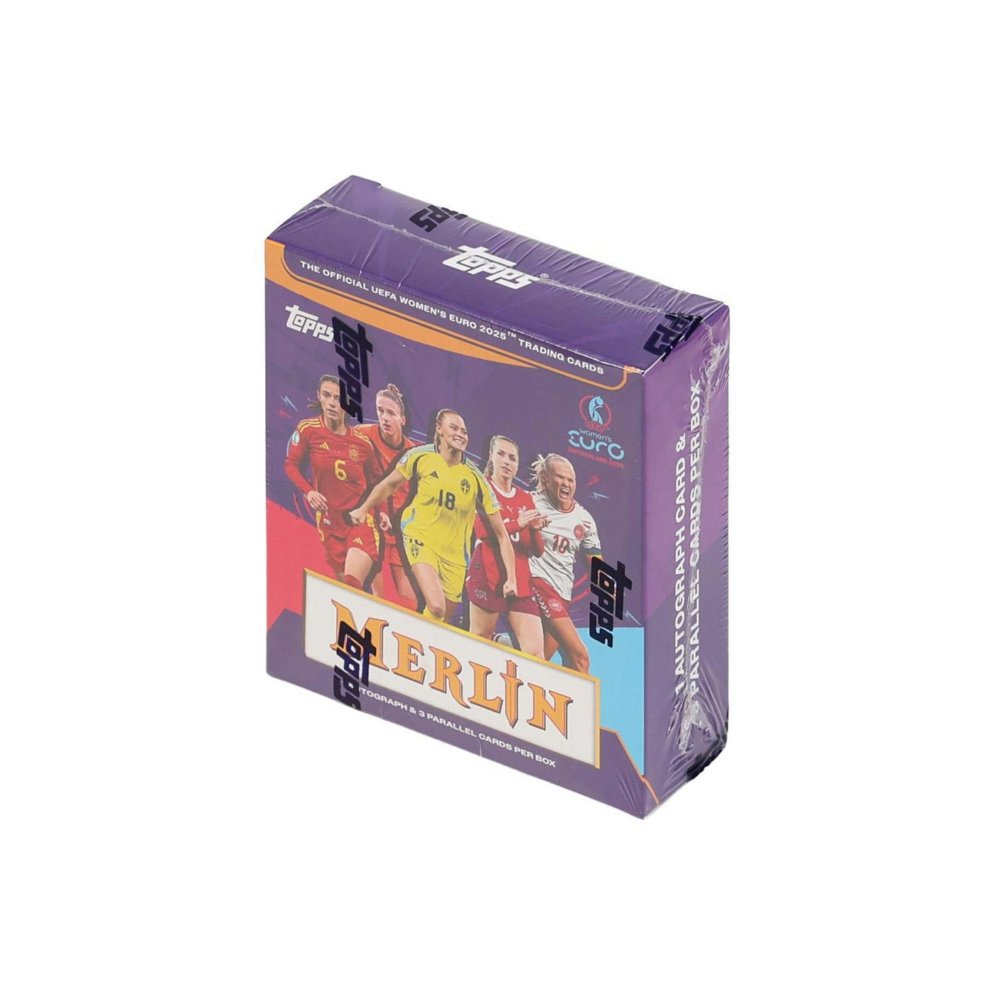 2024/25 Topps Merlin UEFA Women's Euros Soccer Hobby Box
