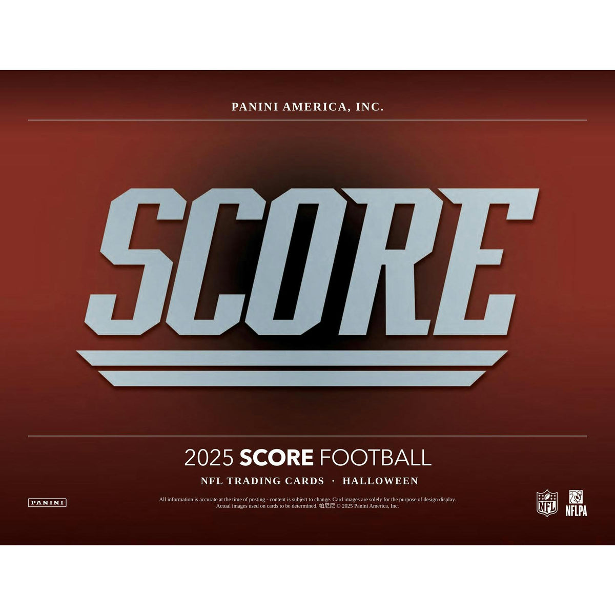 2025 Panini Score-A-Treat Halloween Football Pack