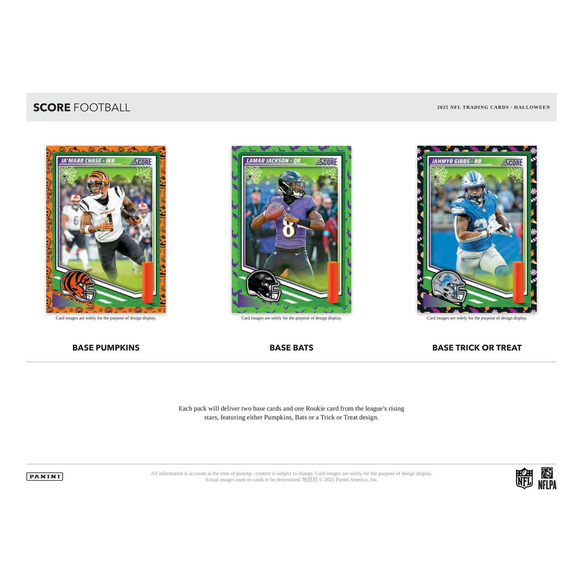 2025 Panini Score-A-Treat Halloween Football Pack