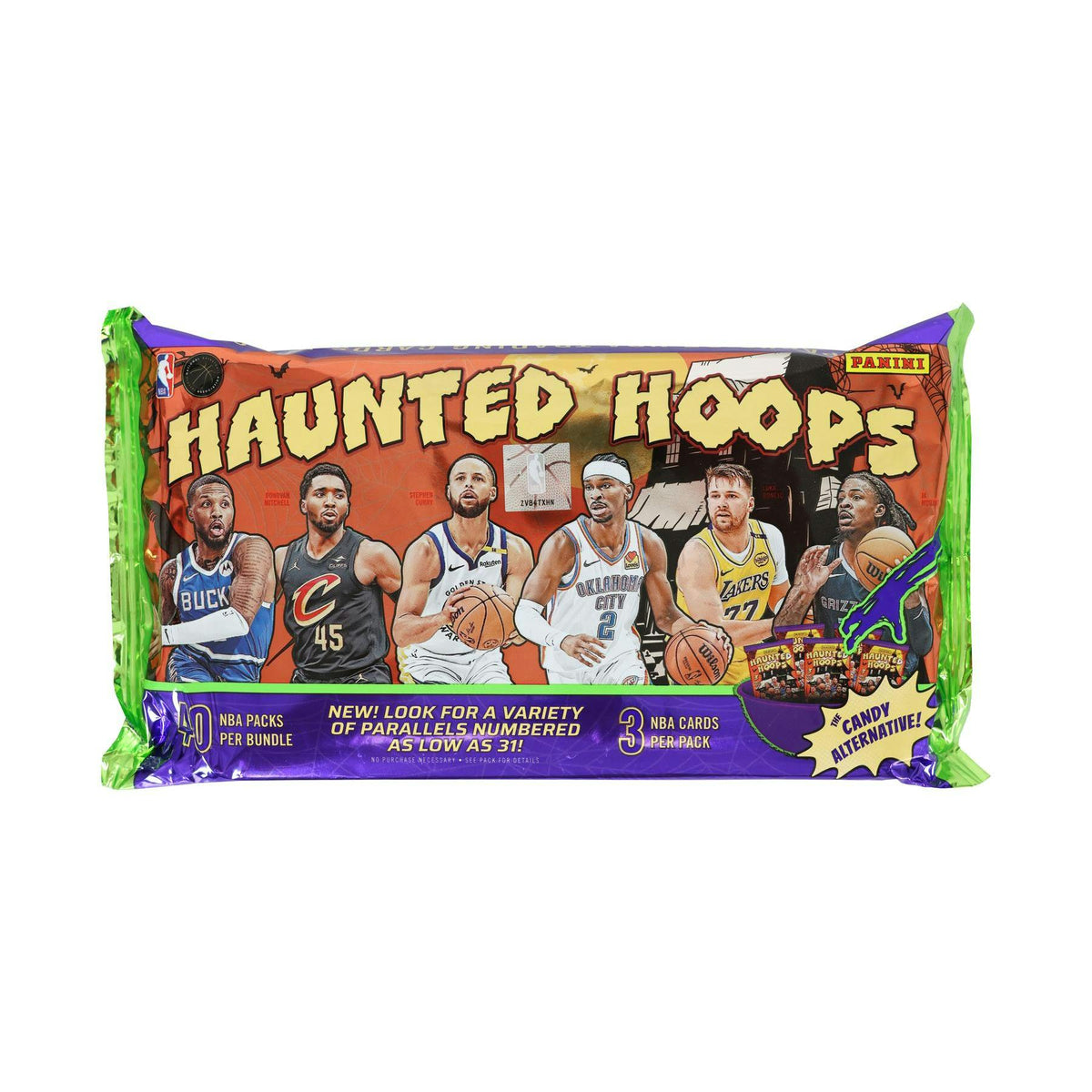 2024/25 Panini Haunted Hoops Halloween Basketball 40-Pack Box