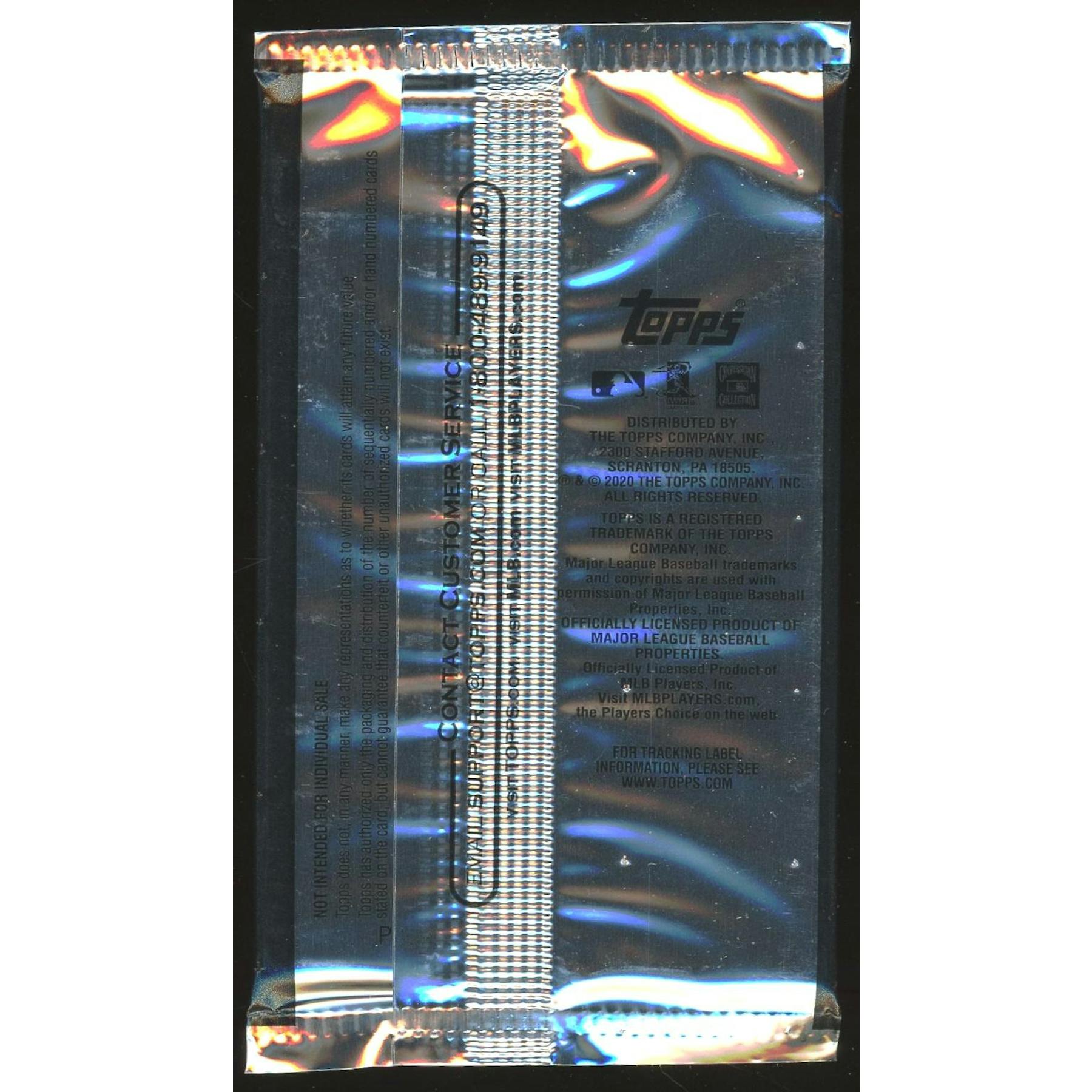 2020 Topps of the Class Baseball Pack (Reed Buy)
