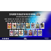 2025 Club Legacyz Icons Soccer First Edition Hobby 6-Box Case
