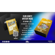 2025 Club Legacyz Icons Soccer First Edition Hobby 6-Box Case