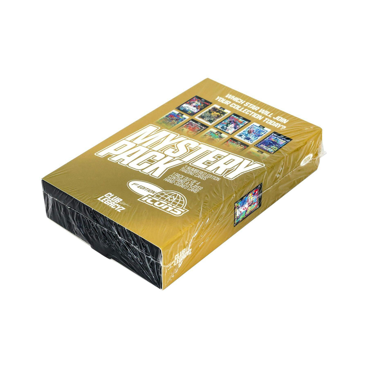 2025 Club Legacyz Icons Soccer First Edition Hobby 6-Box Case