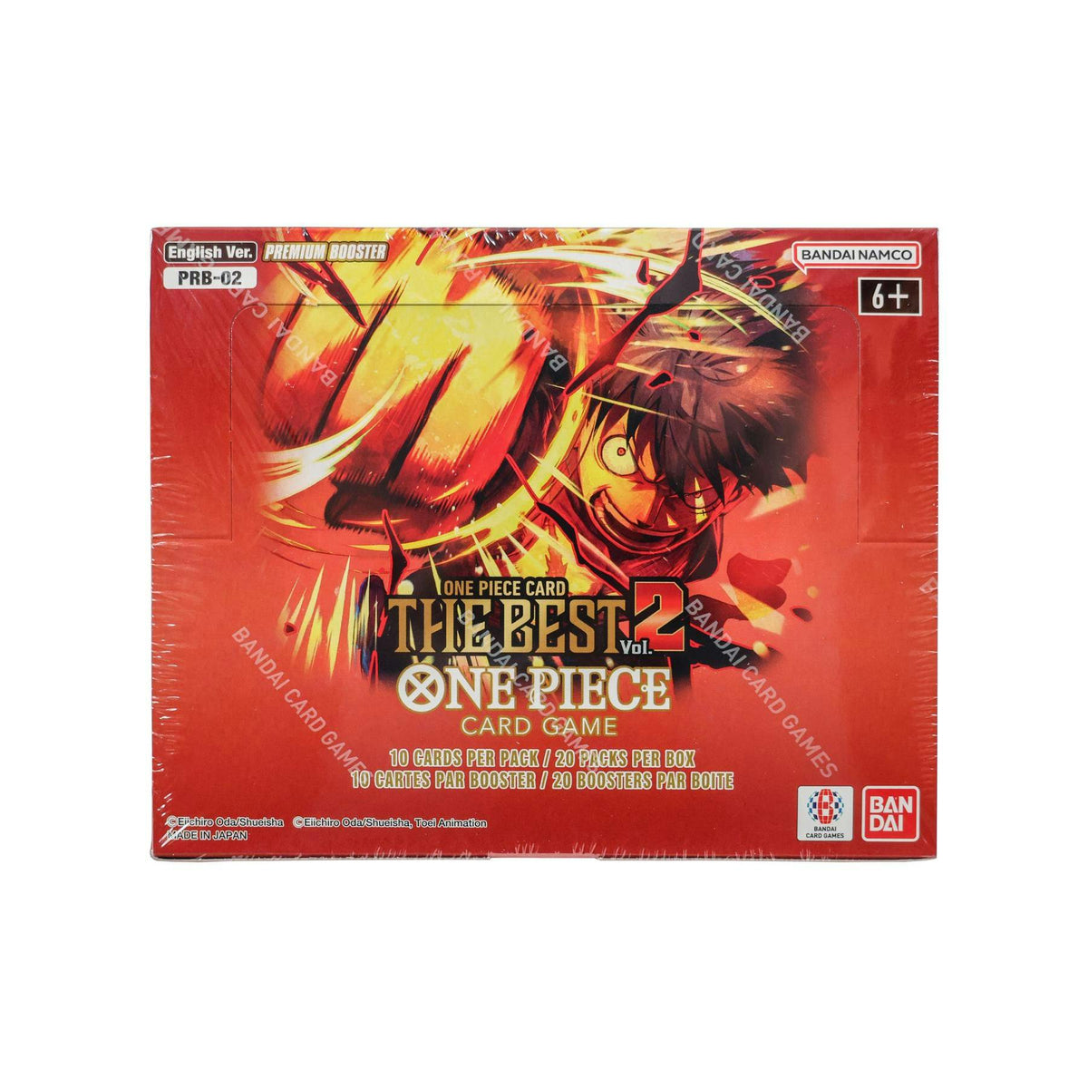 One Piece TCG: The Best Volume 2 (PRB-02) Premium Booster Box