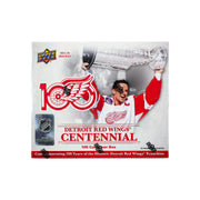 2025/26 Upper Deck Detroit Red Wings Centennial Hockey Box 20-Set Case