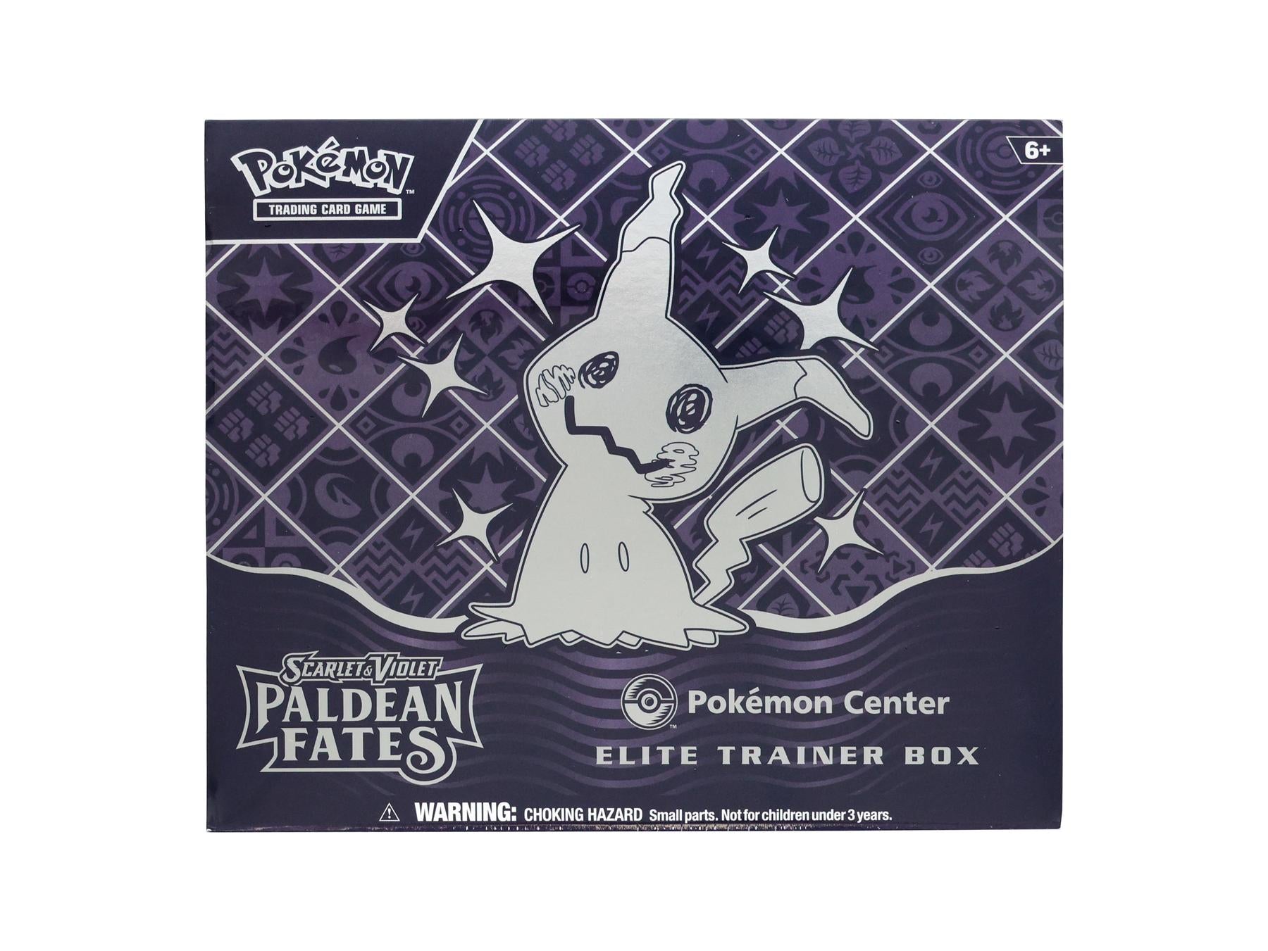 Pokemon Scarlet & Violet: Paldean Fates Pokemon Center Elite Trainer Box