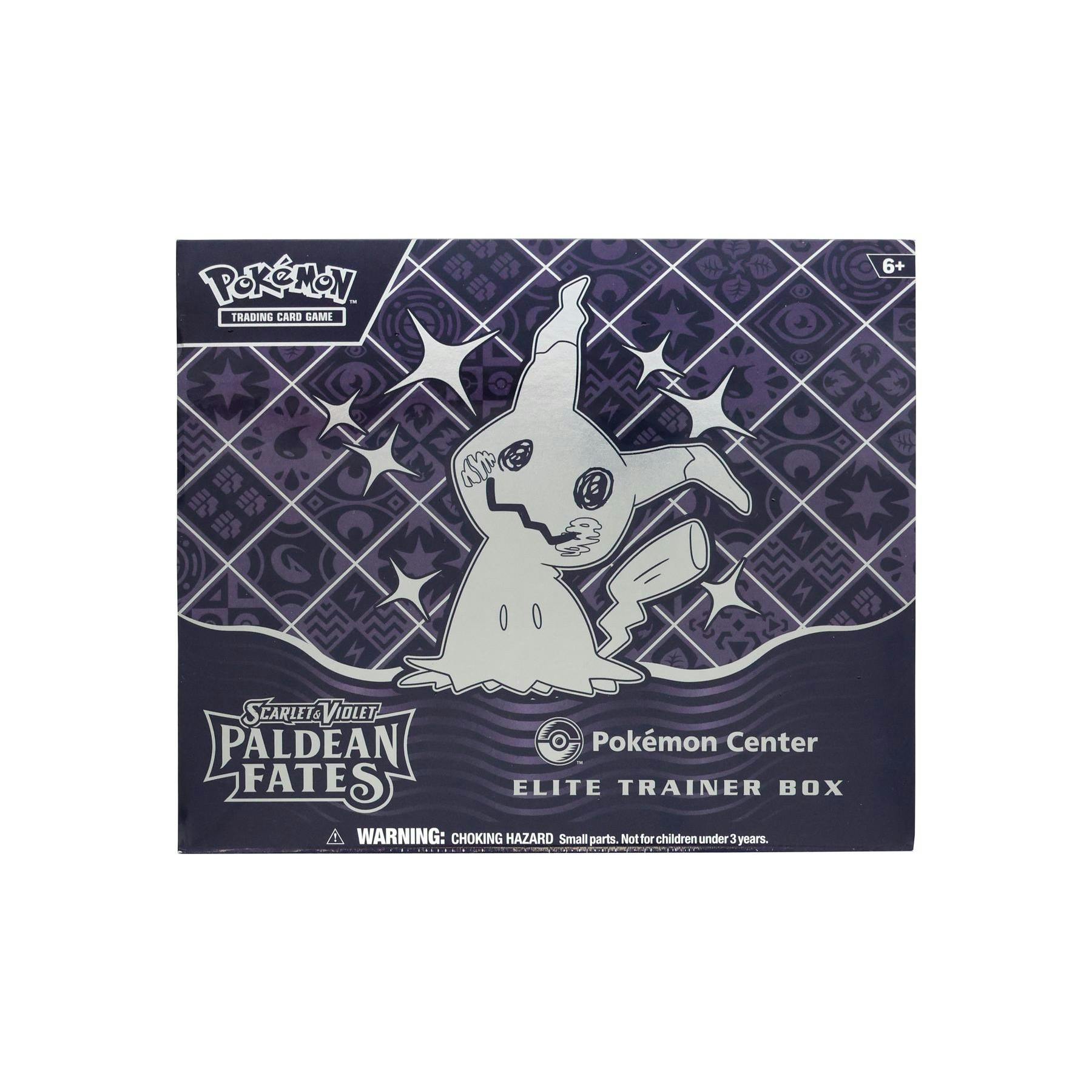 Pokemon Scarlet & Violet: Paldean Fates Pokemon Center Elite Trainer Box