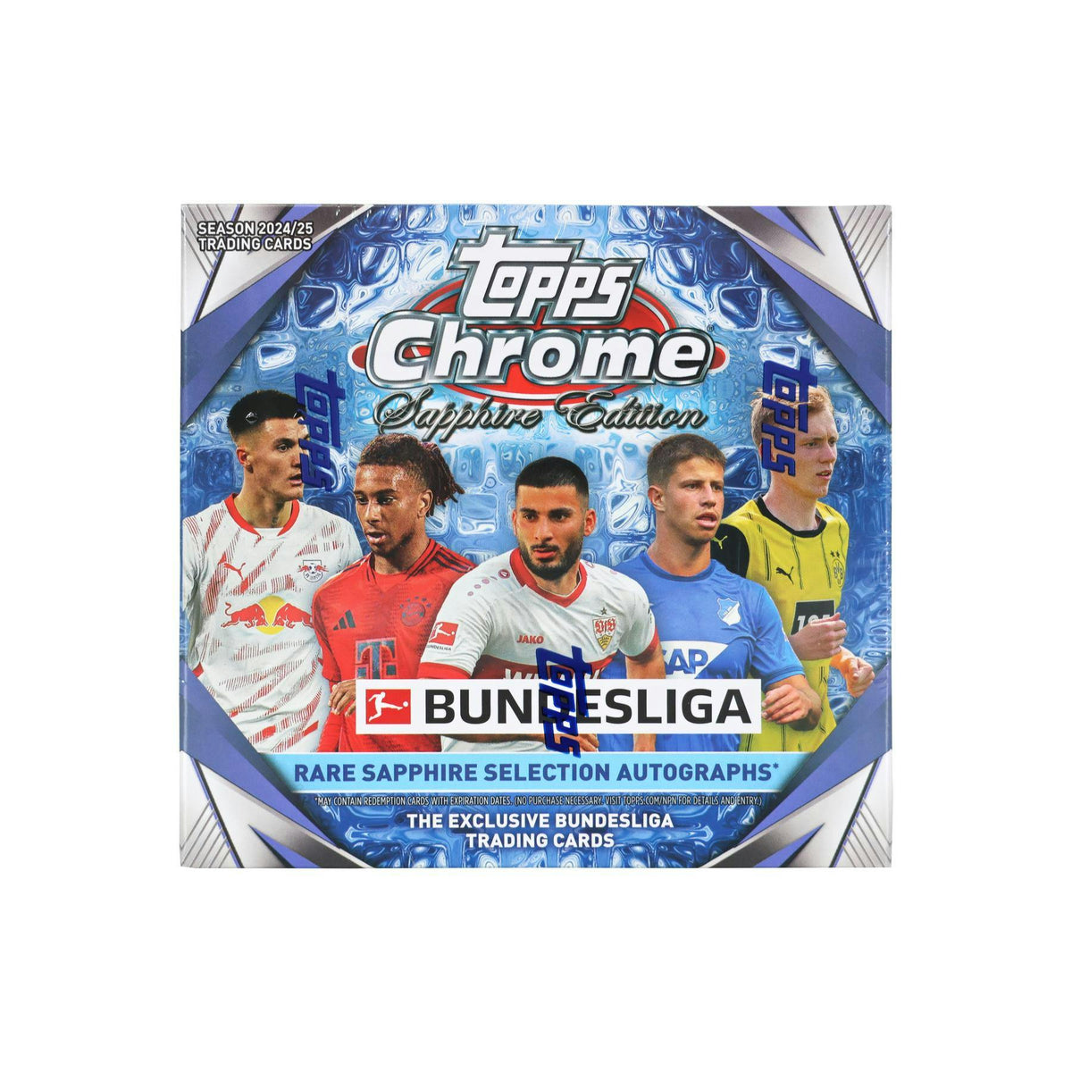 2024/25 Topps Chrome Bundesliga Sapphire Edition Soccer Box