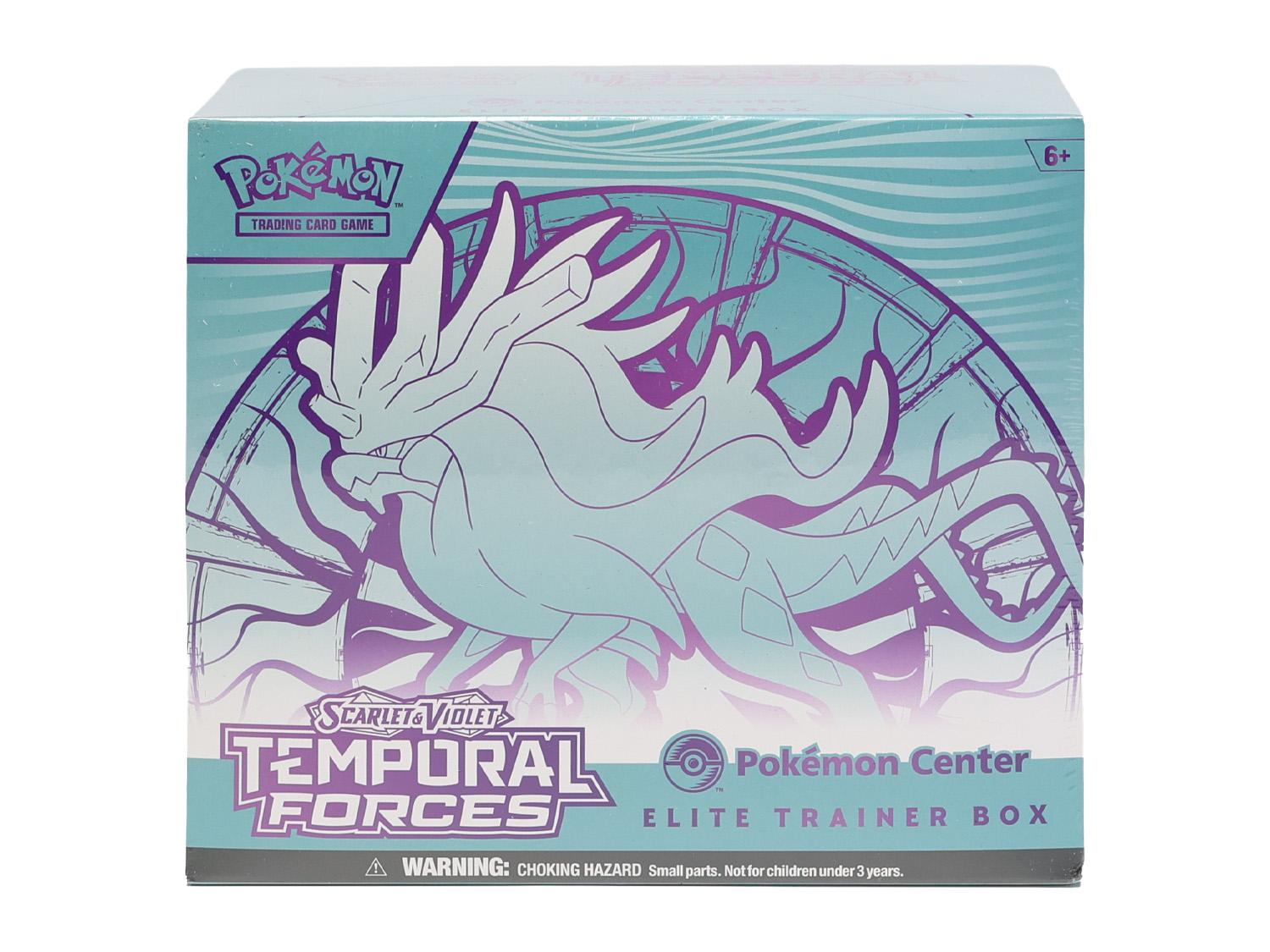 Pokemon Scarlet & Violet: Temporal Forces Pokemon Center Elite Trainer Box (Walking Wake)