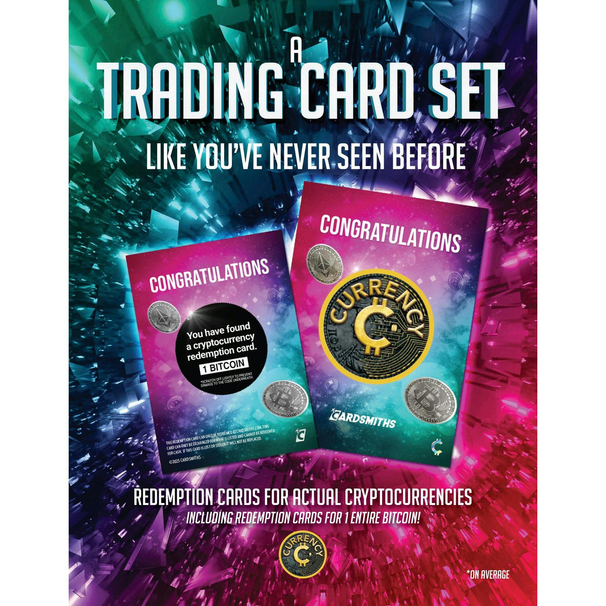 2025 Cardsmiths Currency Trading Cards Series 5 Mega 24-Box Case