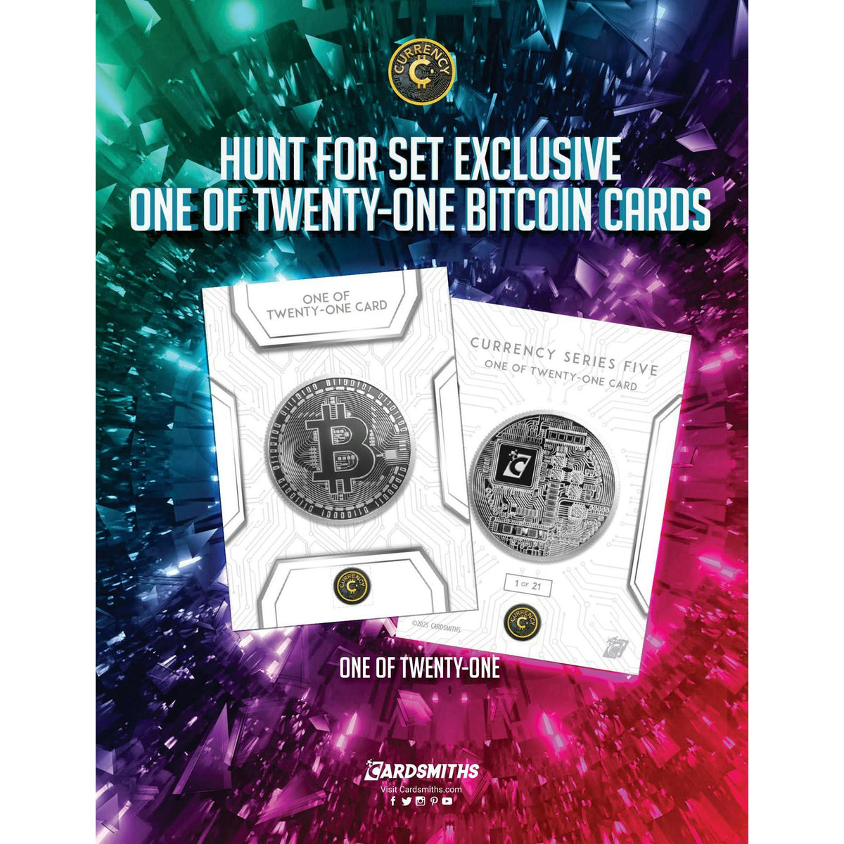 2025 Cardsmiths Currency Trading Cards Series 5 Mega 24-Box Case
