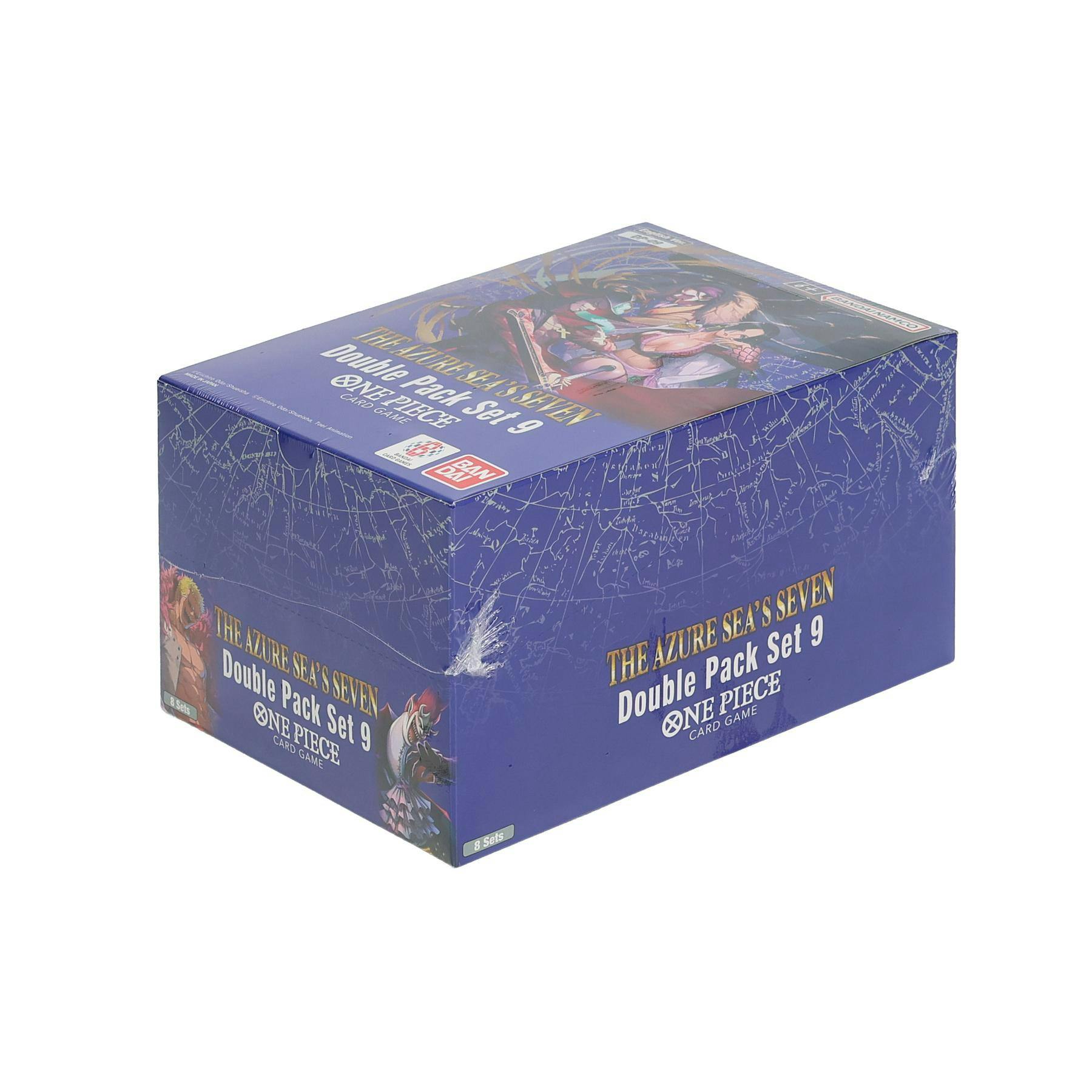 One Piece TCG: The Azure Sea's Seven Double Pack Volume 9 (DP-09) 8-Set Box