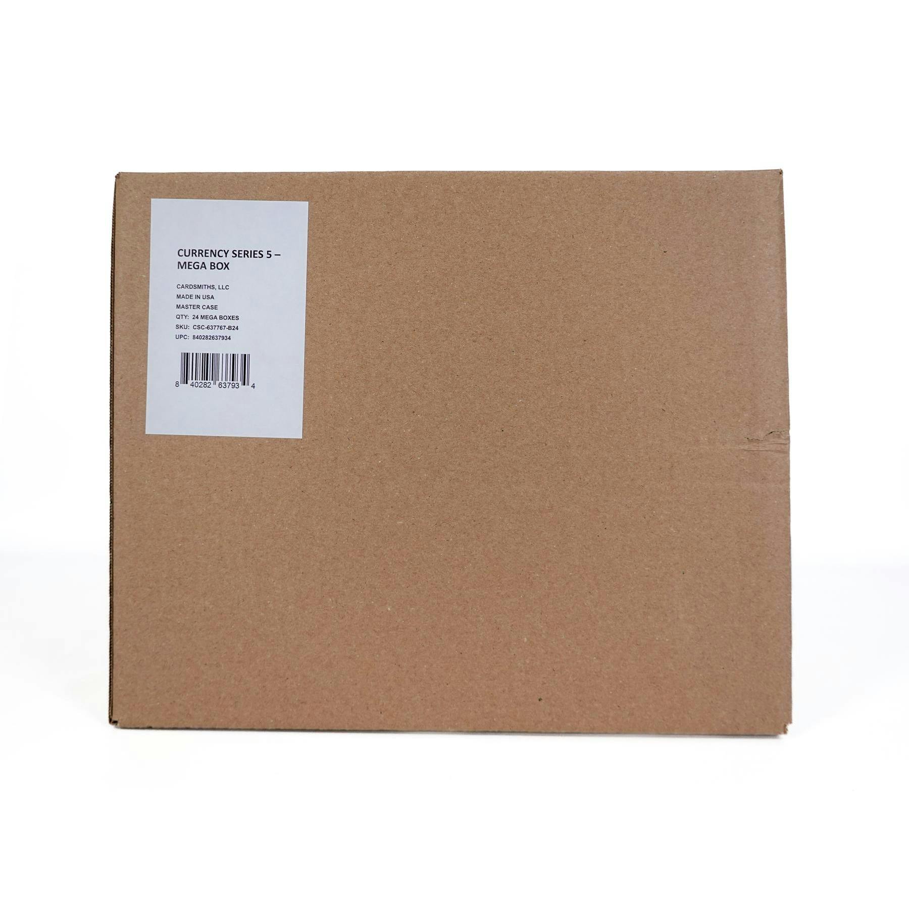 2025 Cardsmiths Currency Trading Cards Series 5 Mega 24-Box Case