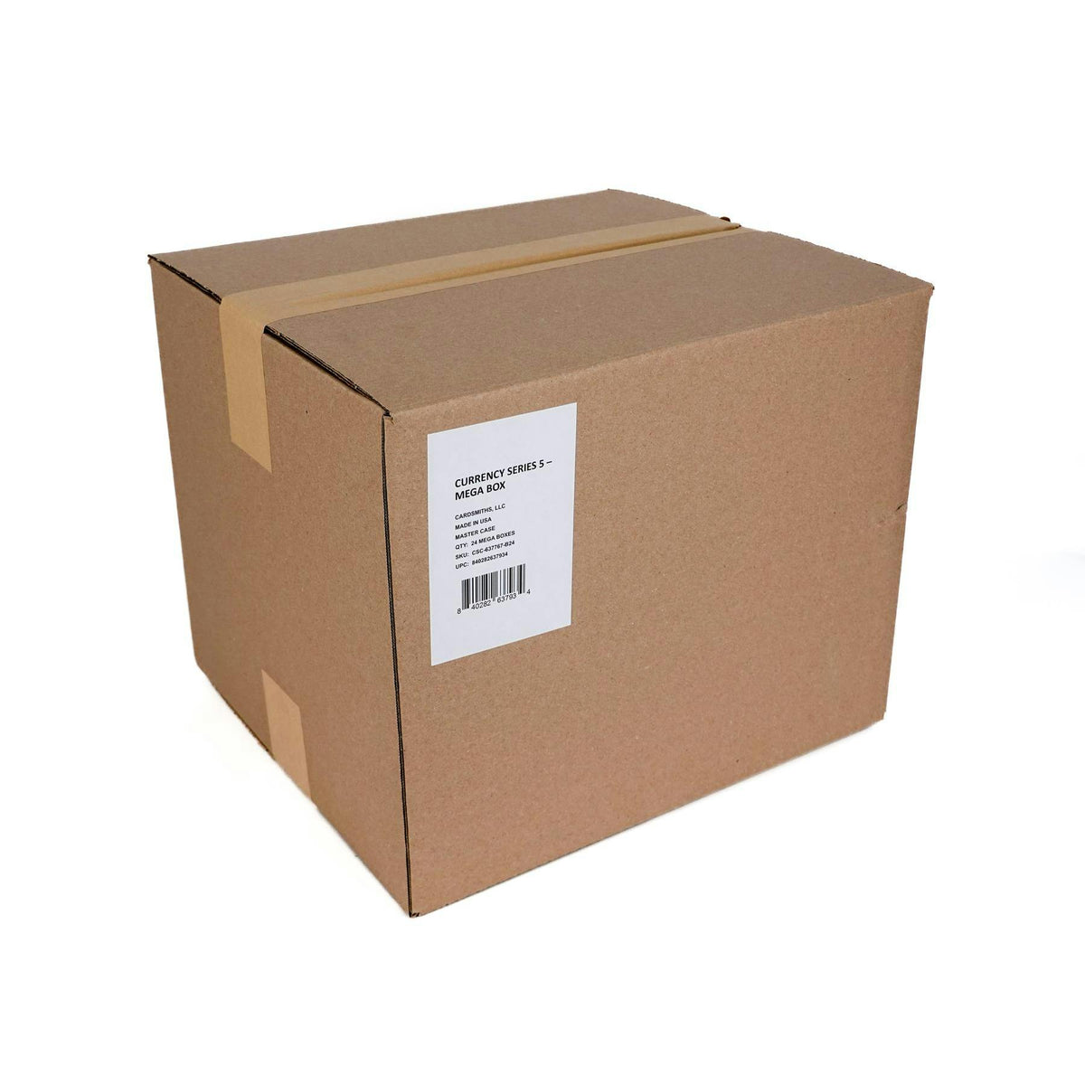 2025 Cardsmiths Currency Trading Cards Series 5 Mega 24-Box Case