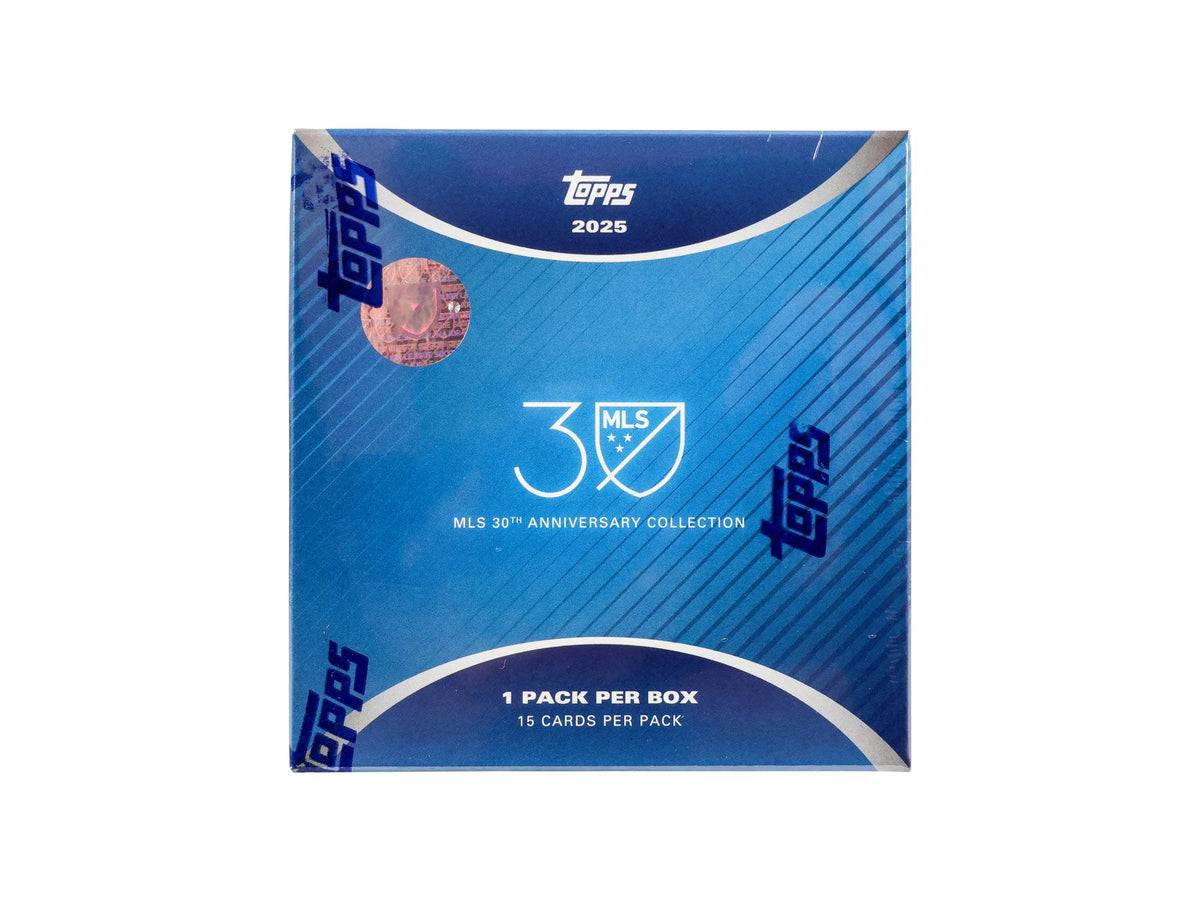 2025 Topps MLS Major League Soccer 30th Anniversary Collection Soccer Box