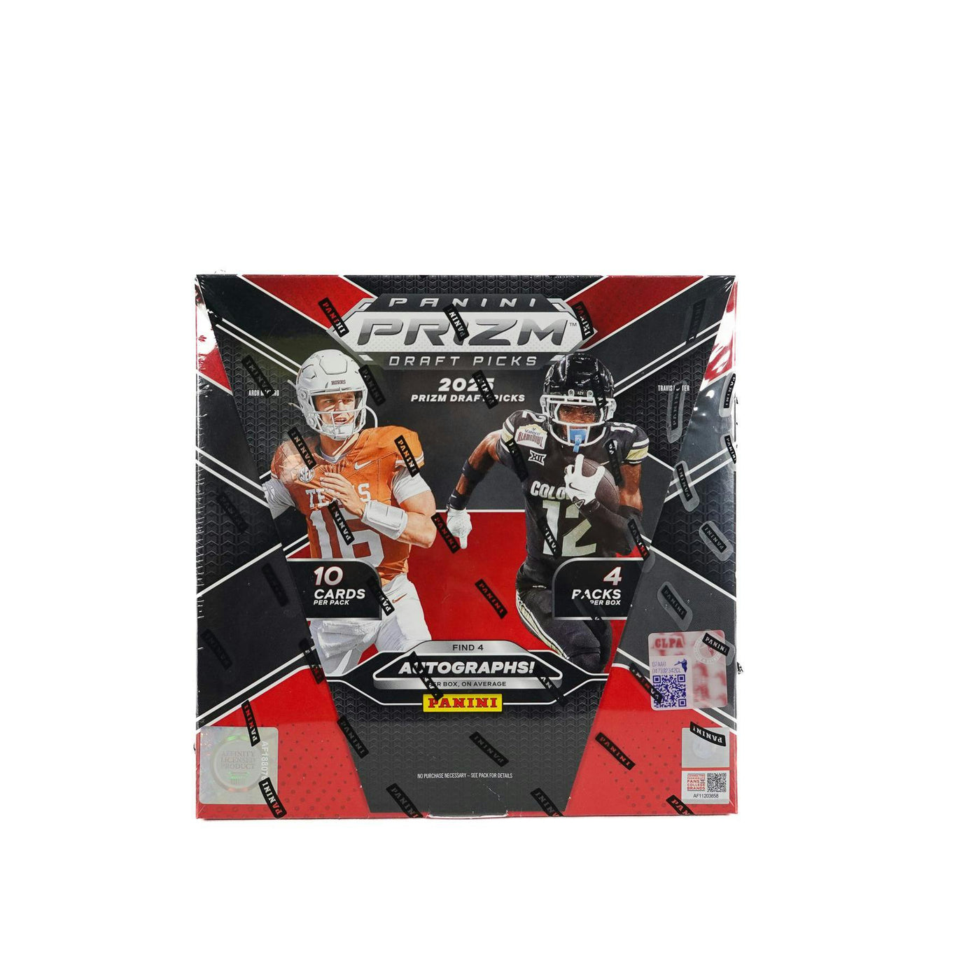 2025 Panini Prizm Draft Picks Football Hobby Box