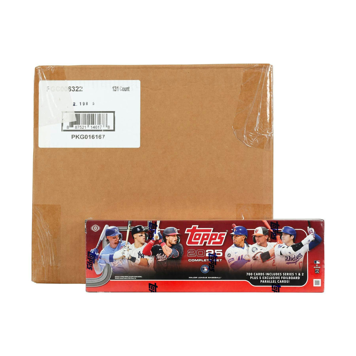 2025 Topps Factory Set Baseball Hobby (Box) Case (12 Sets)