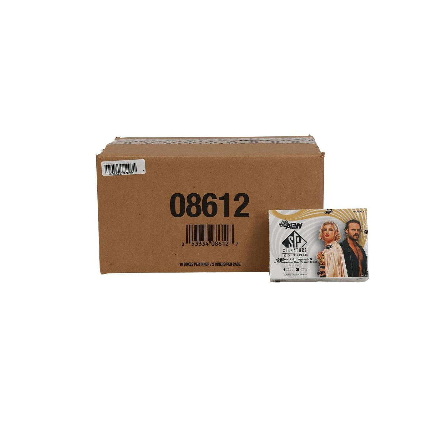 2025 Upper Deck SP Signature Edition AEW Wrestling Hobby 20-Box Case