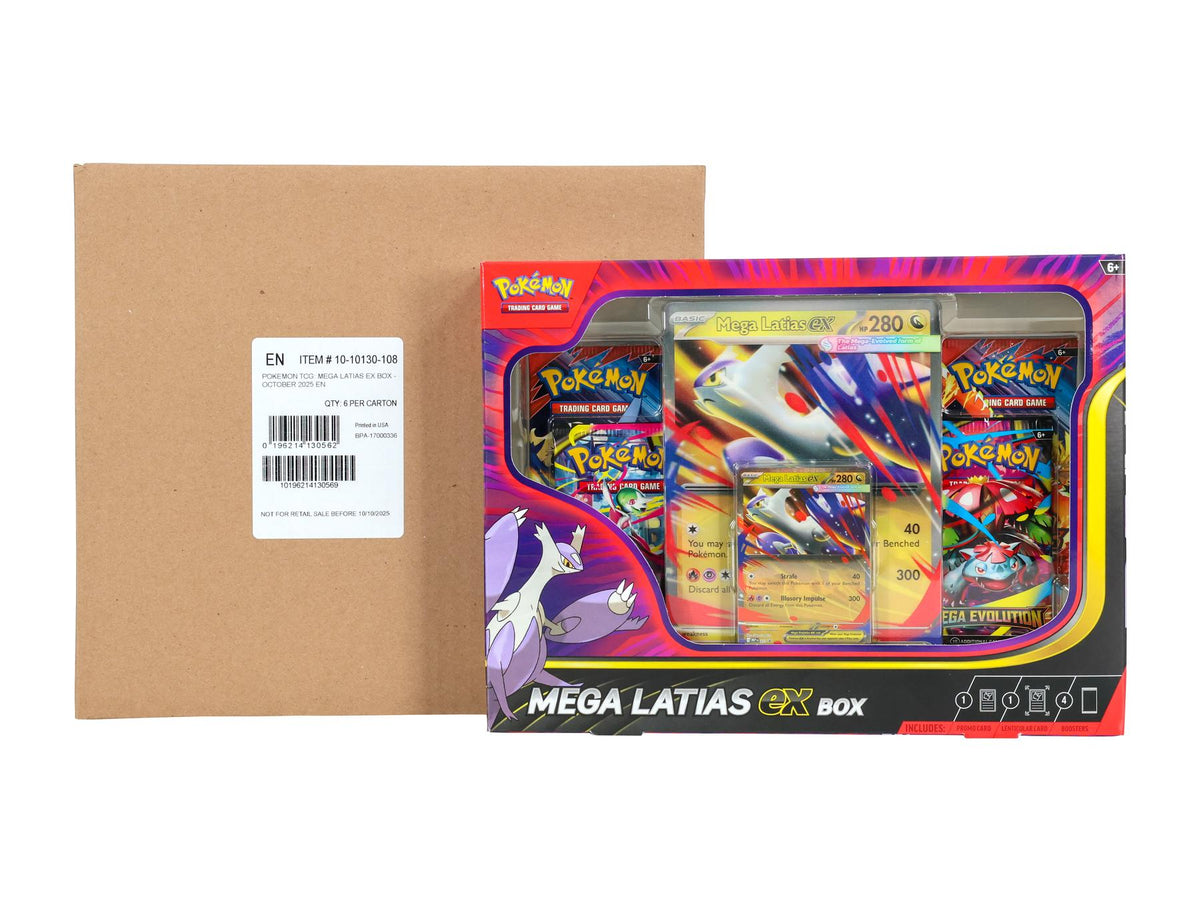 Pokemon Mega Latias ex 6-Box Case